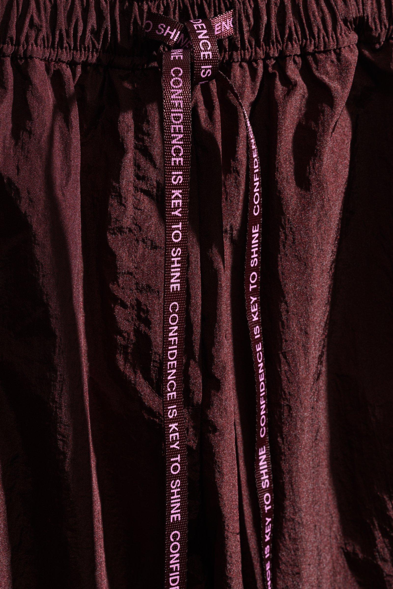 CKS - TURBO - lange broek - bordeaux