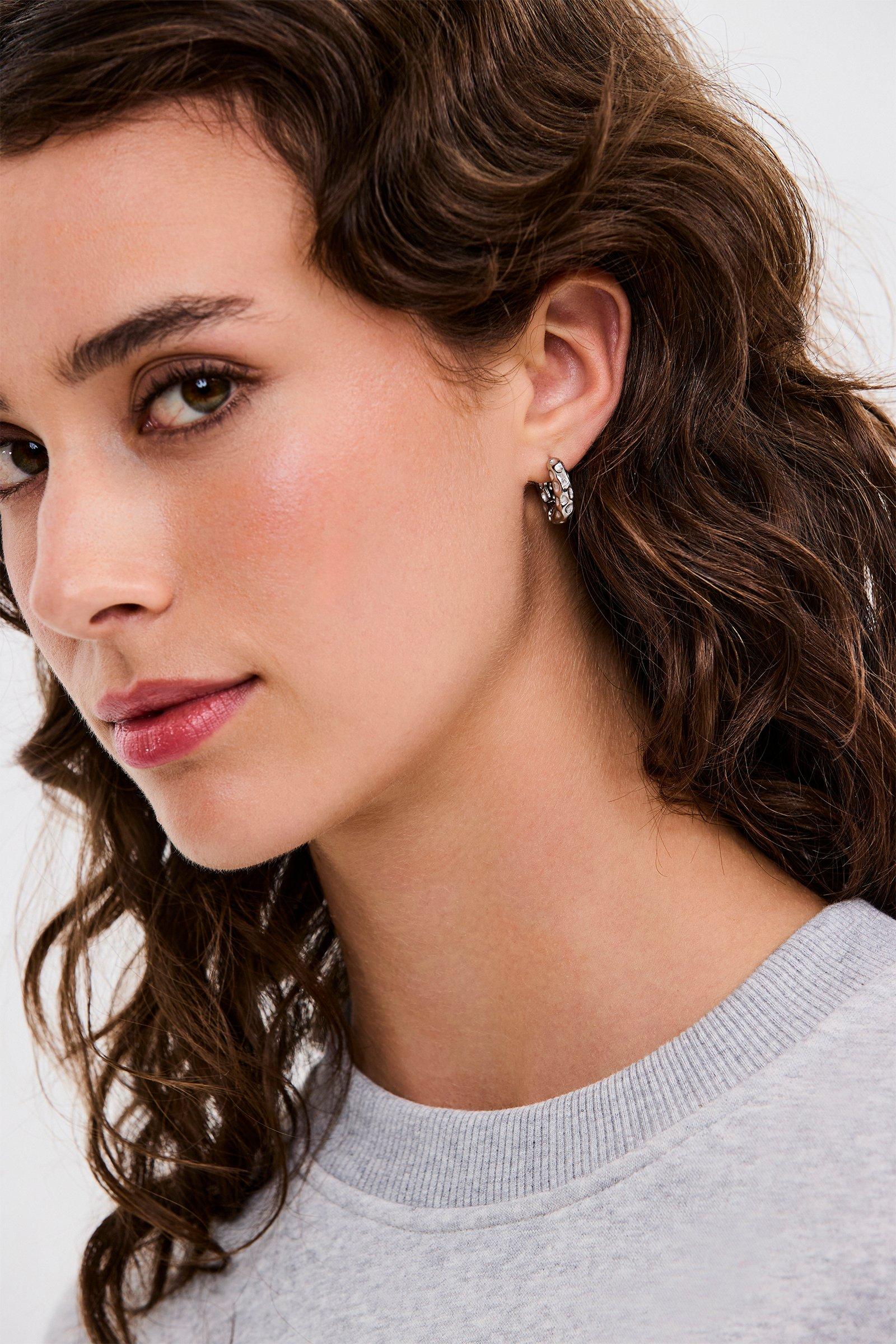 CKS - ASSENZA - earrings - light grey