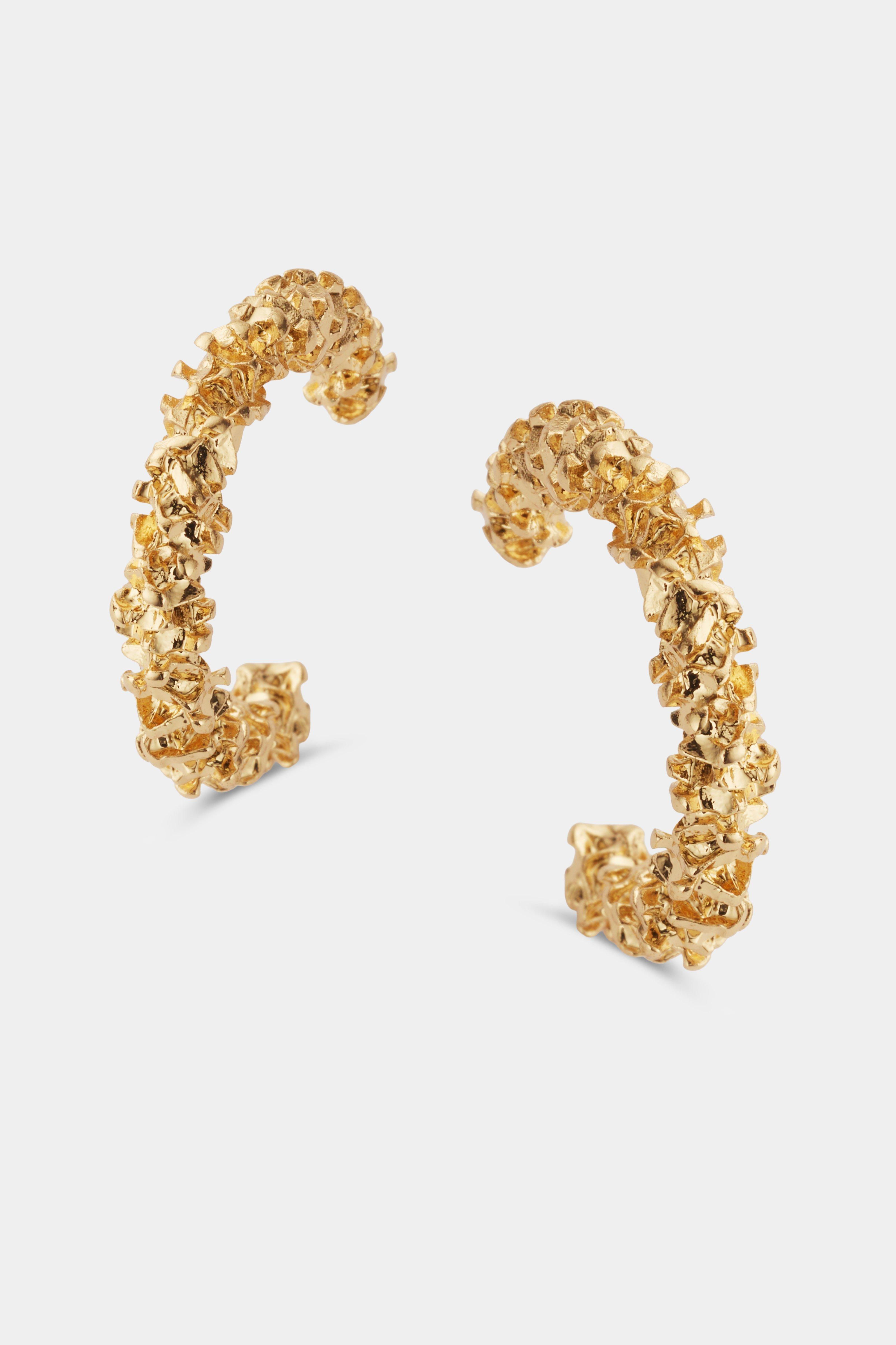 CKS - AGOSTO - boucles d'oreilles - jaune foncé