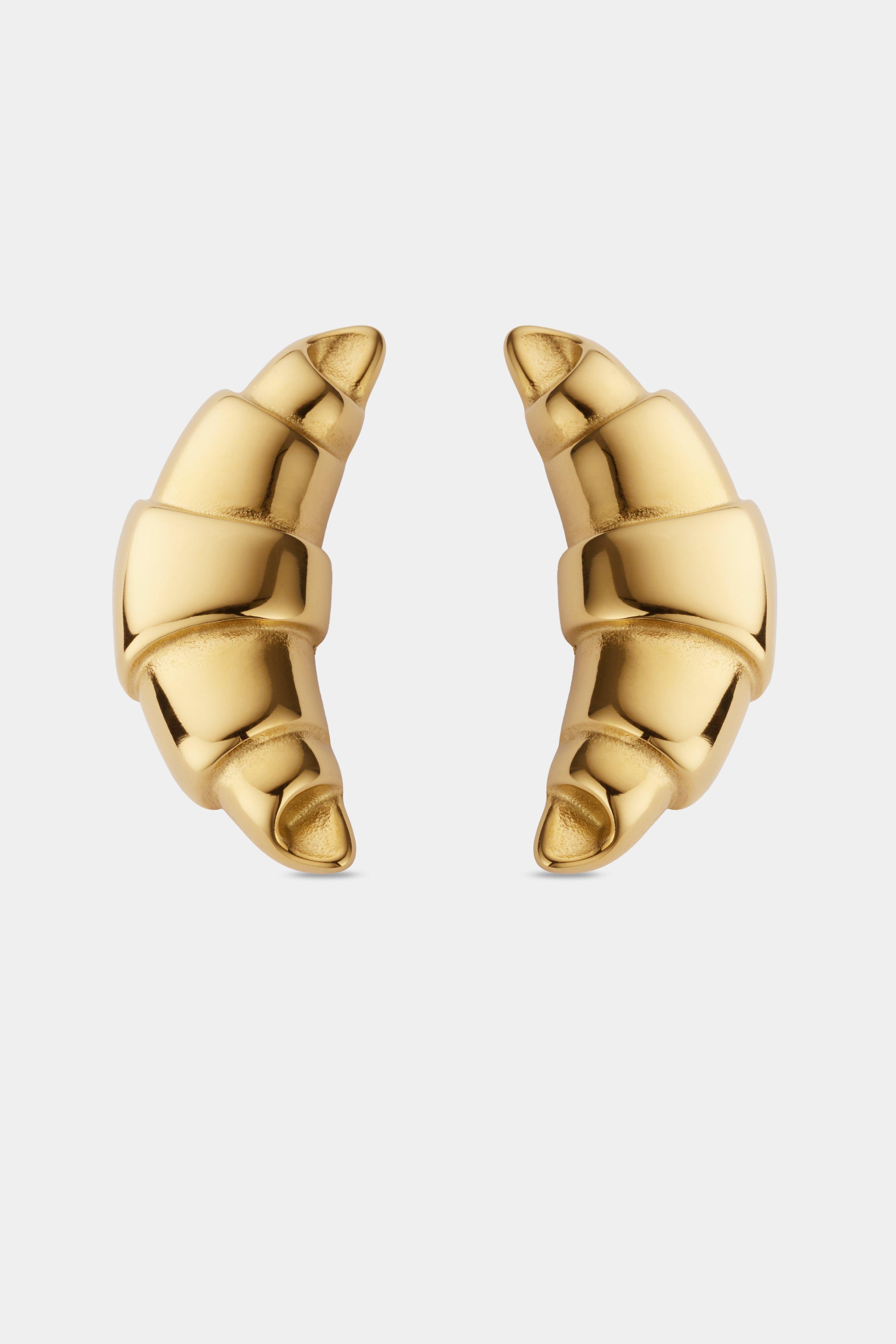 CKS - ACROIS - boucles d'oreilles - jaune foncé