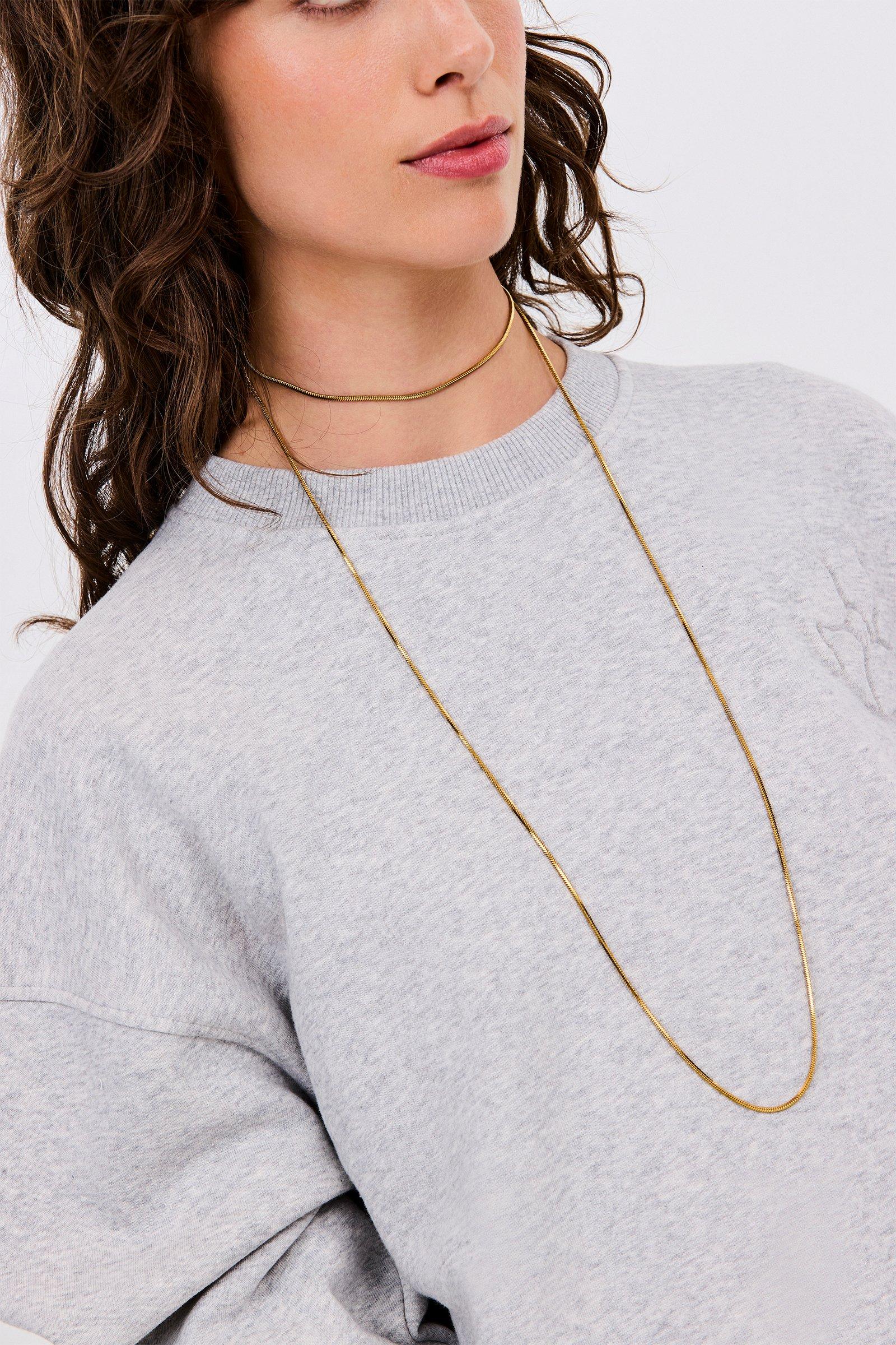 CKS - NONA - collier - jaune foncé