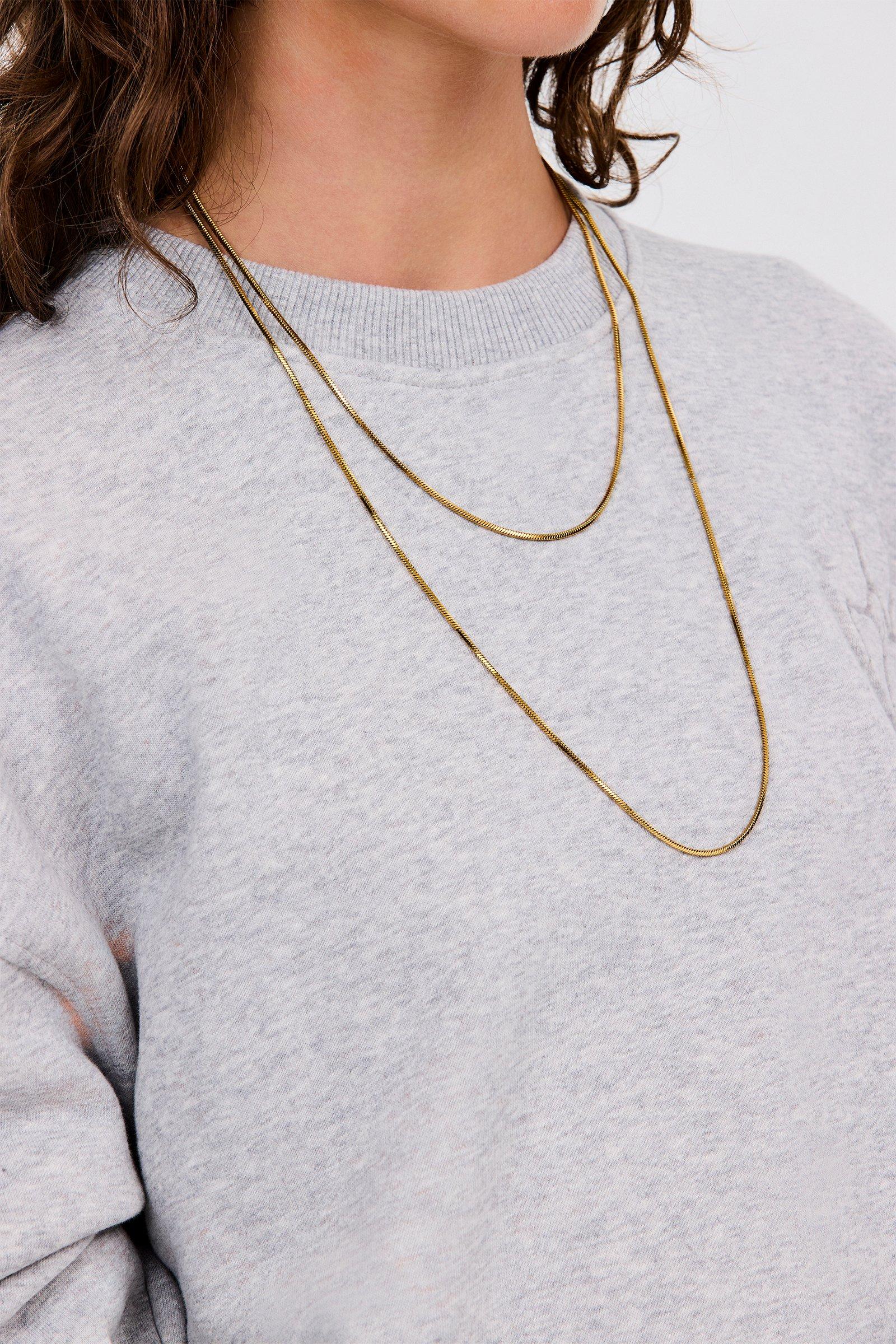 CKS - NONA - necklace - dark yellow