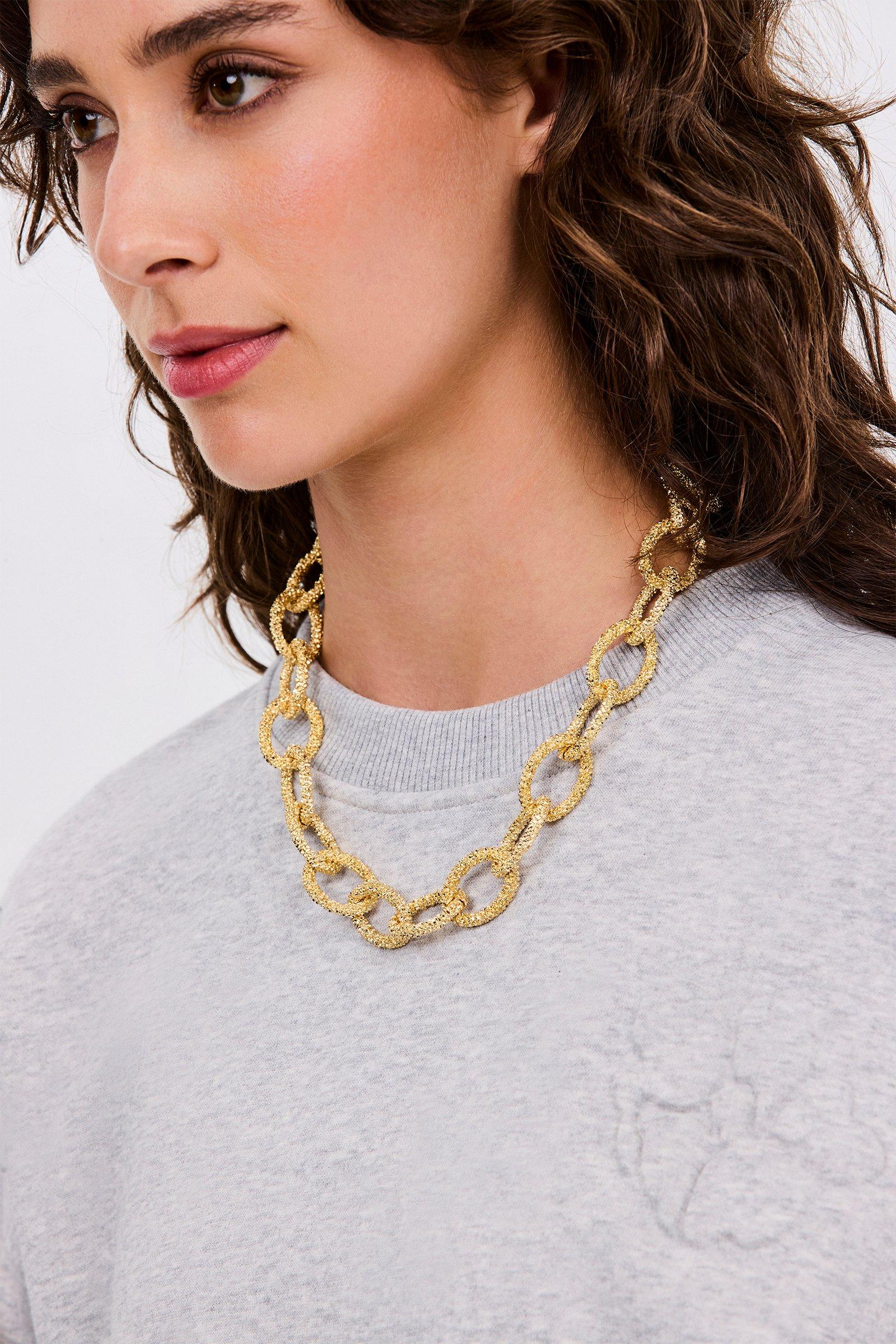 CKS - NENE - necklace - dark yellow