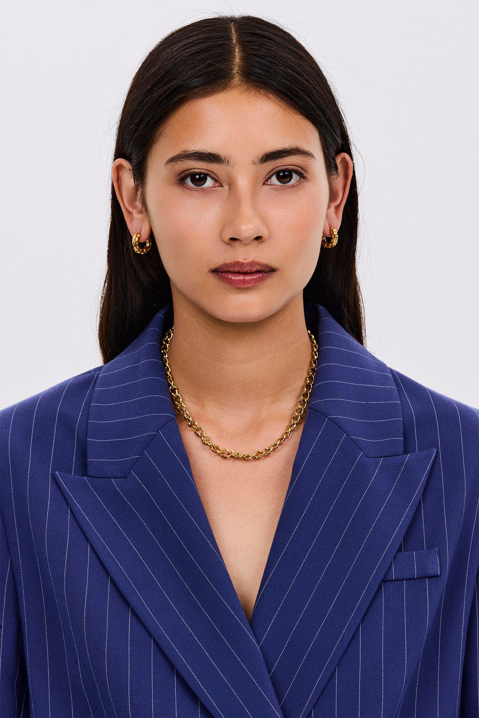 CKS - NEVIRT - necklace - dark yellow