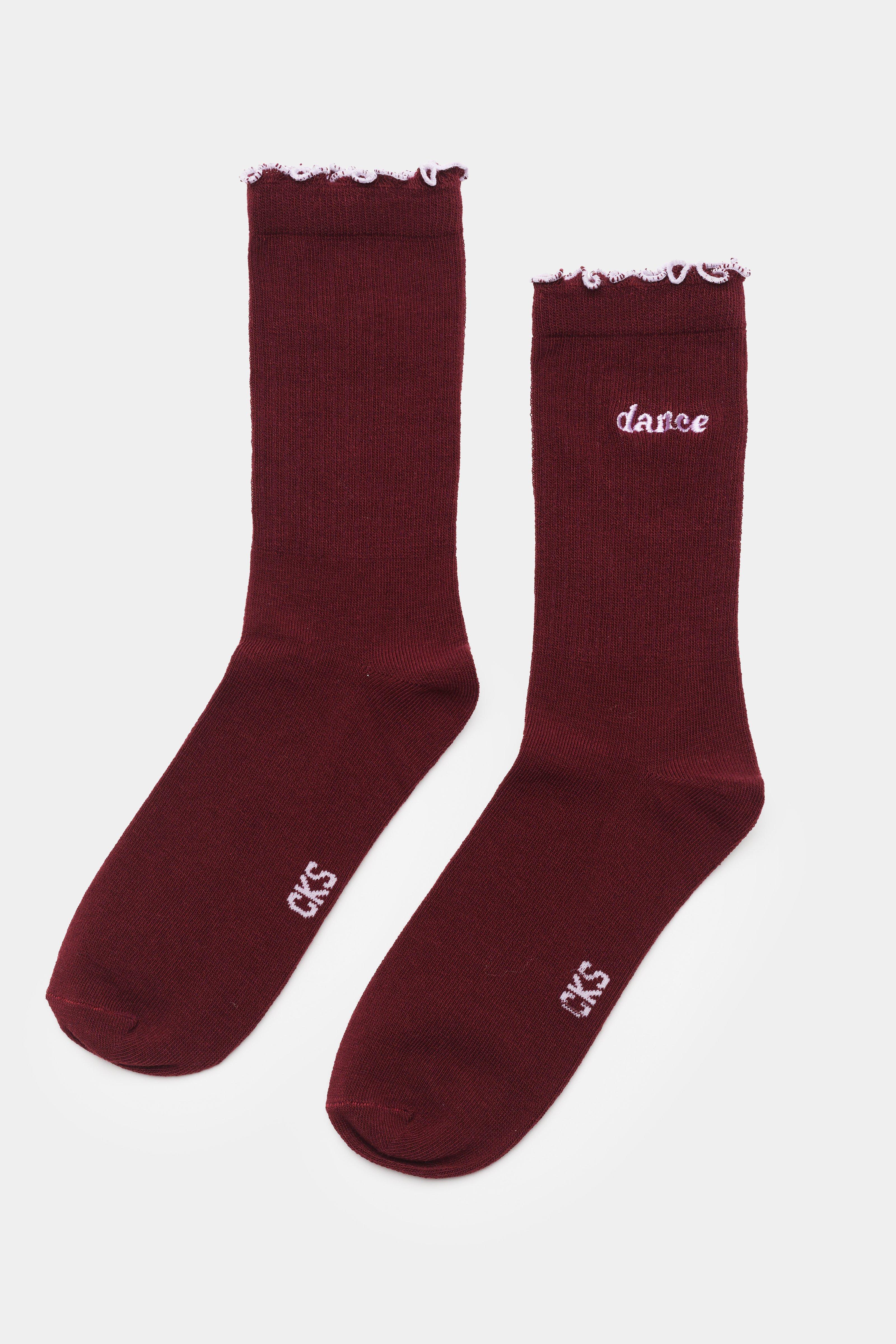 CKS - RIBRUFFLE - chaussettes - violet