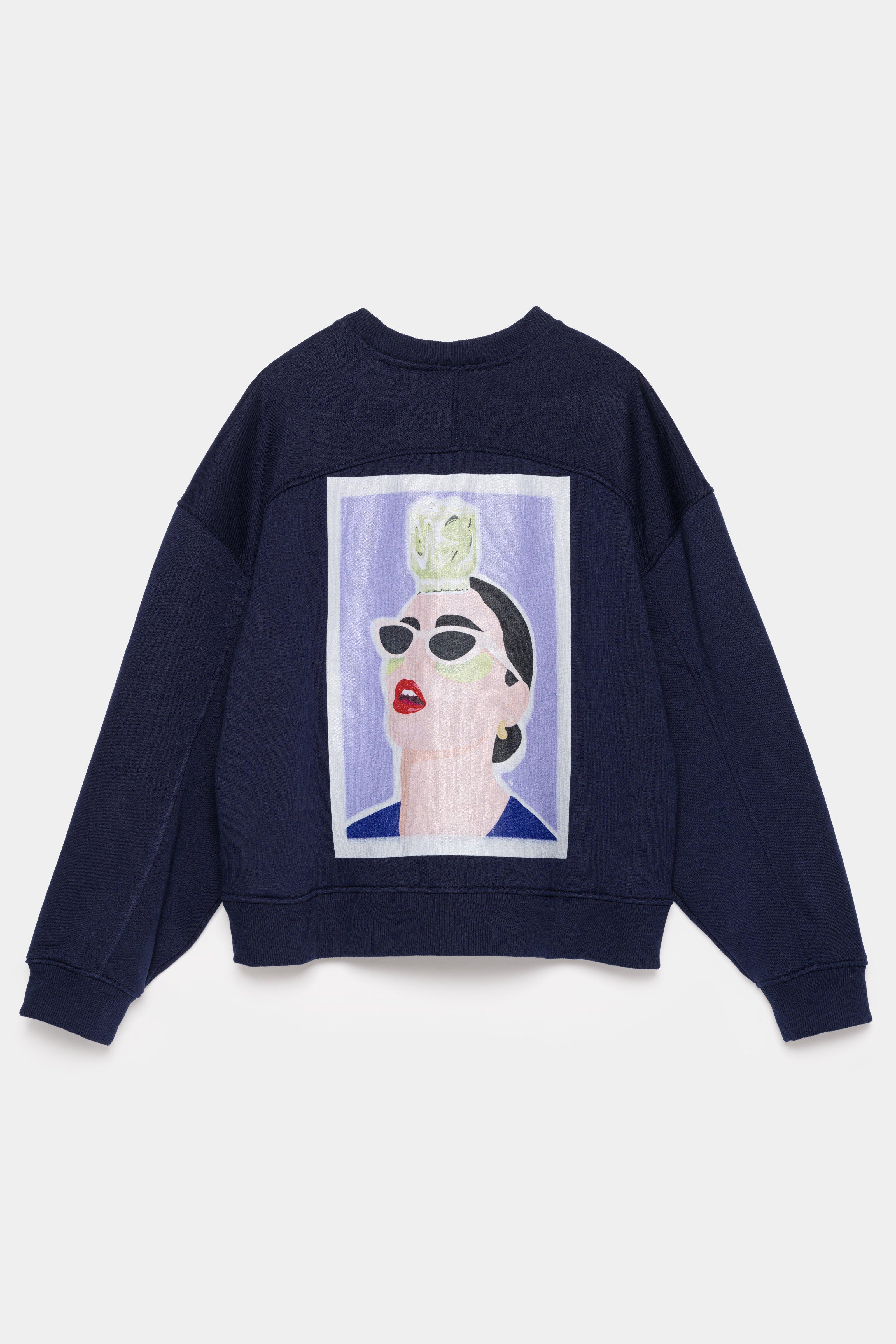 CKS - SWAN - sweater - donkerblauw