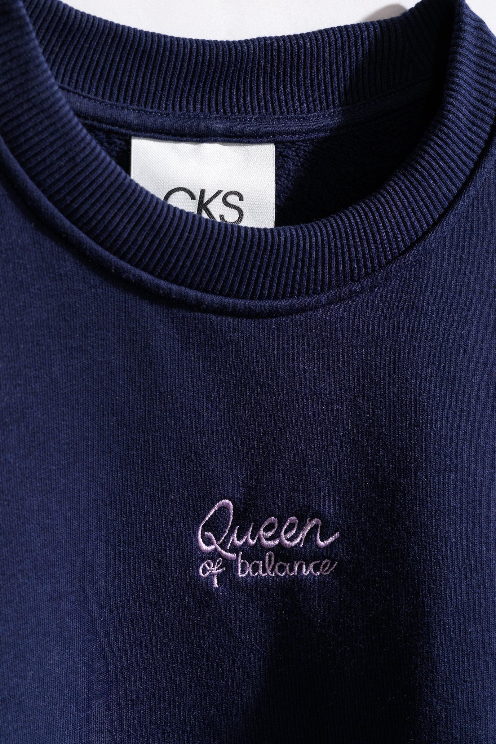 CKS - SWAN - sweater - donkerblauw