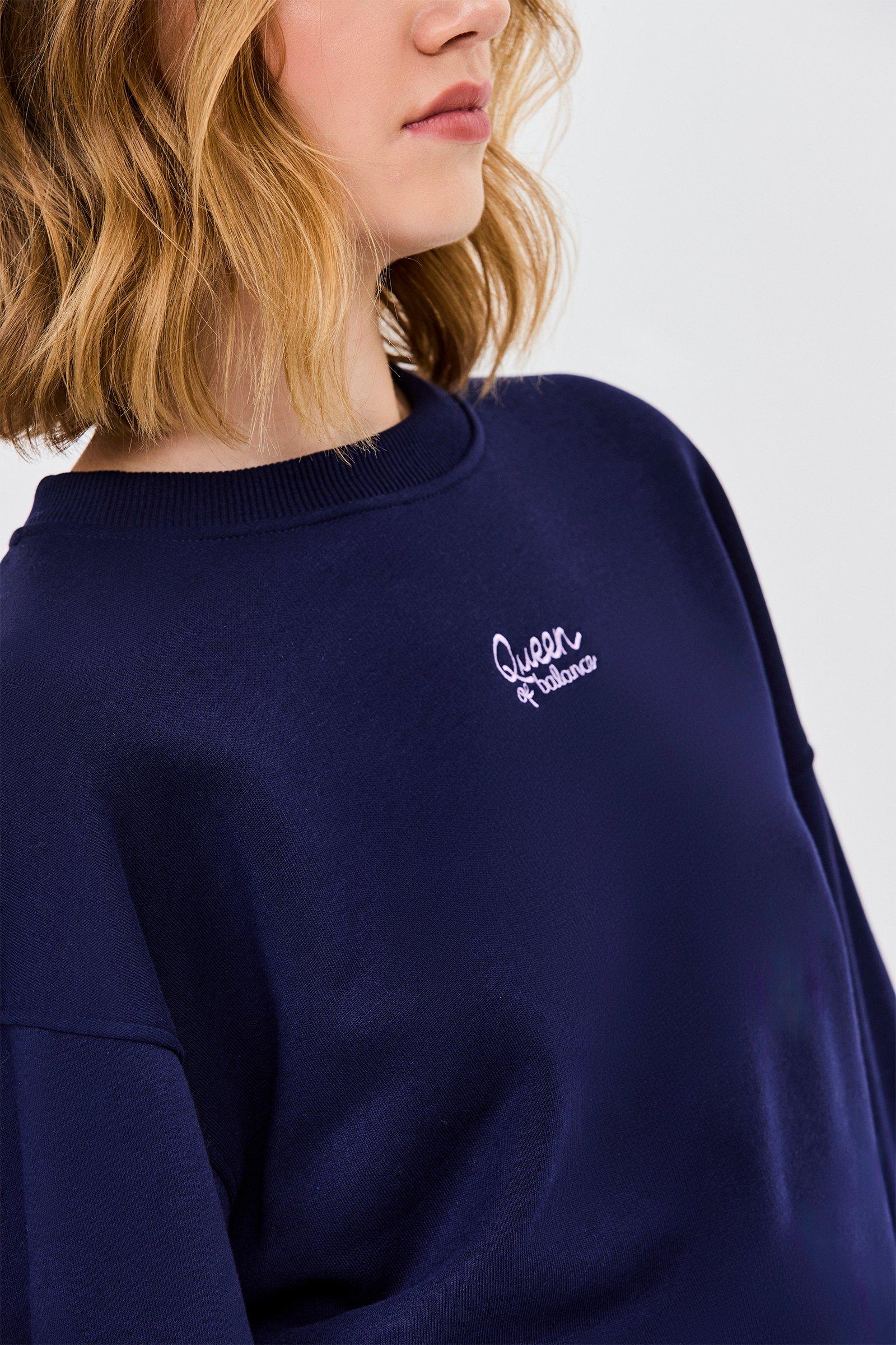 CKS - SWAN - sweater - donkerblauw