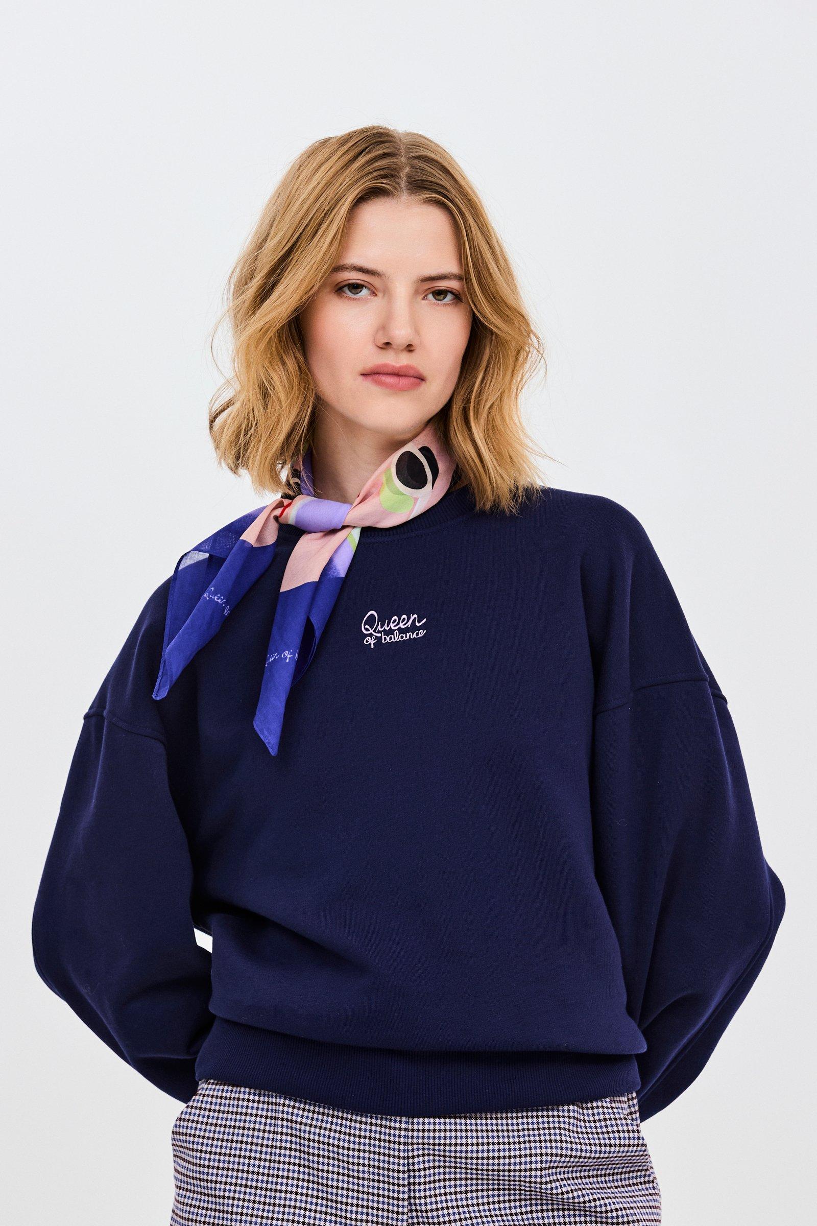 CKS - SWAN - sweater - donkerblauw