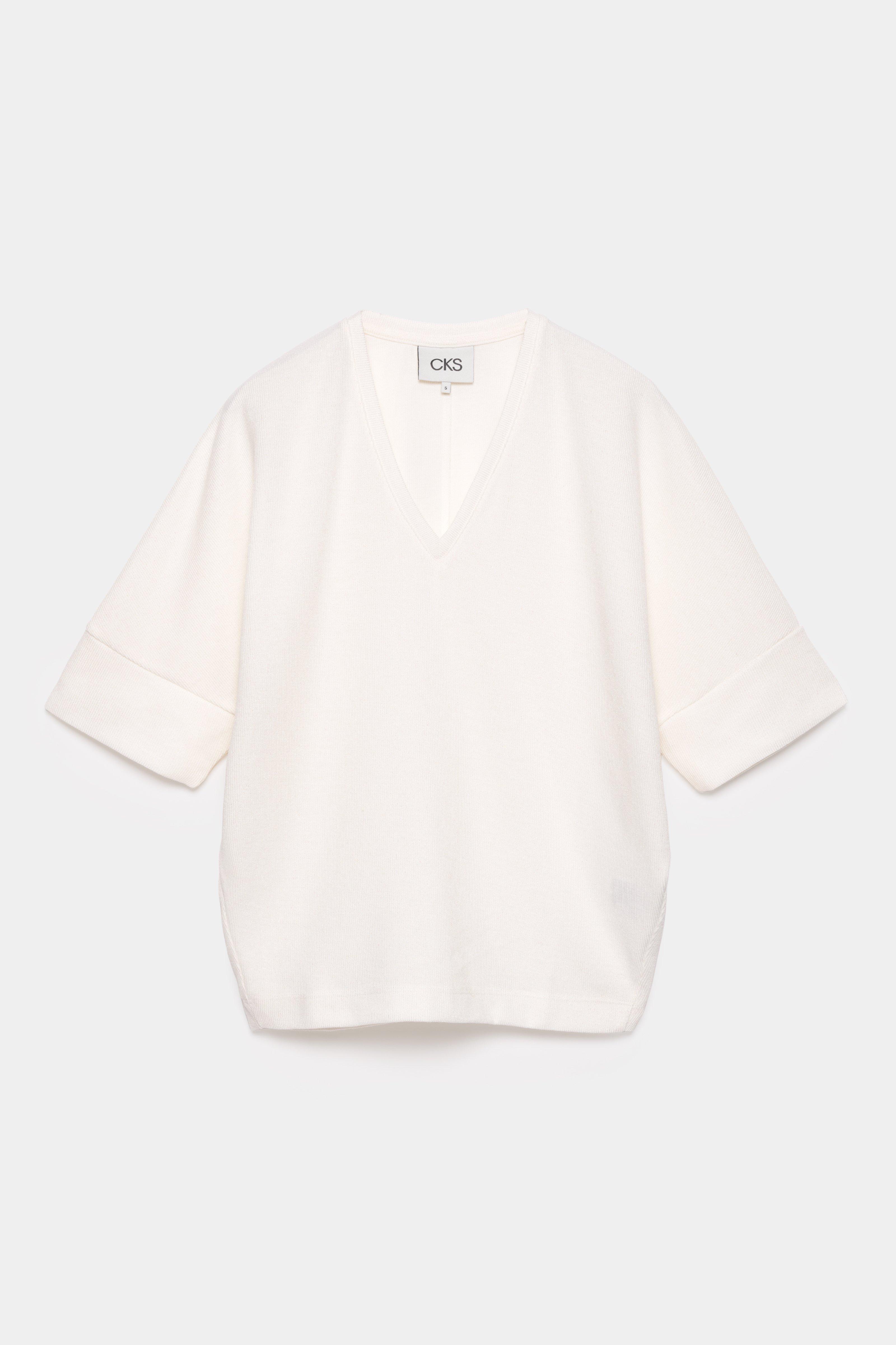 CKS - ELDODEEP - t-shirt &agrave; manches courtes - blanc