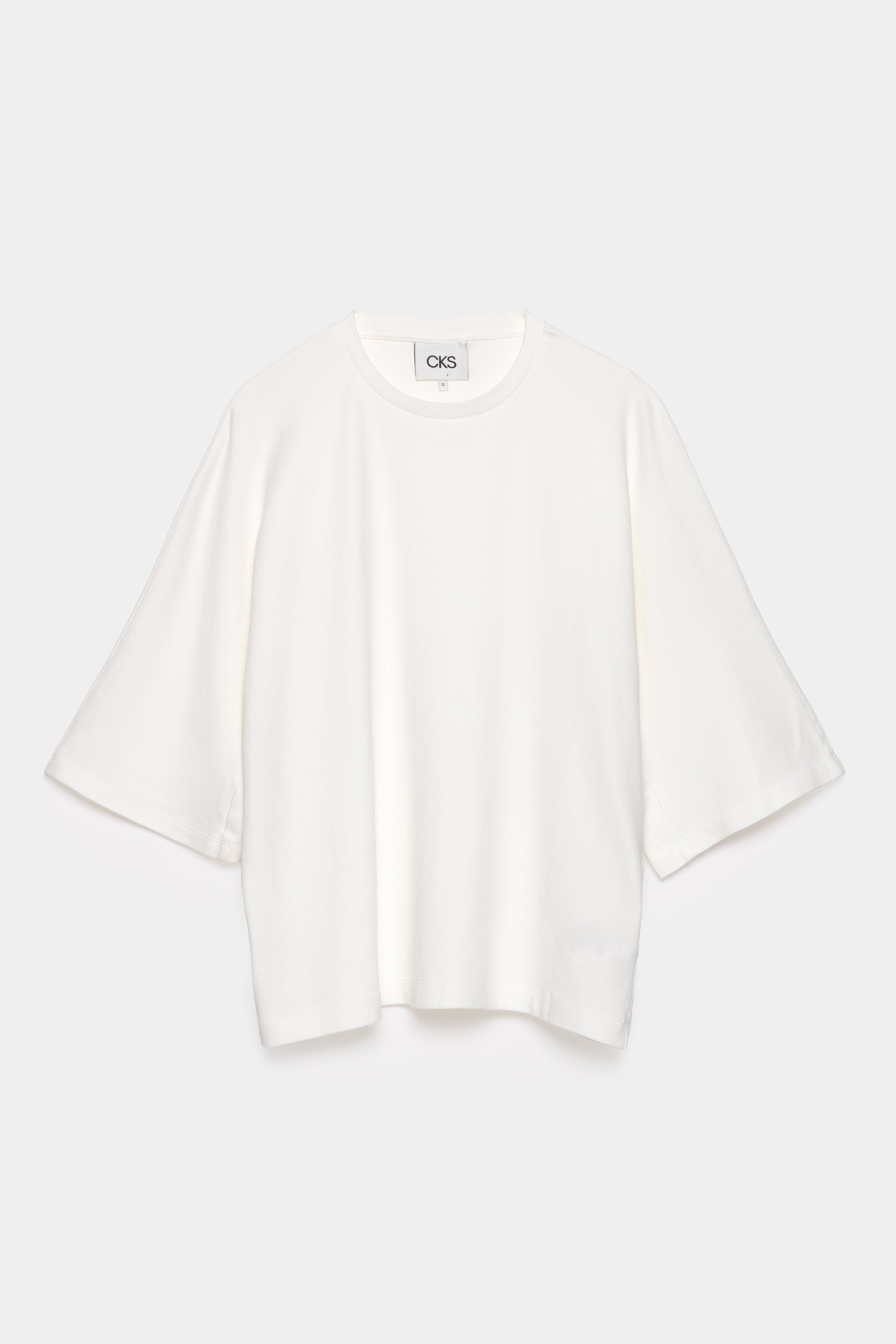 CKS - TIAMA - t-shirt &agrave; manches courtes - blanc