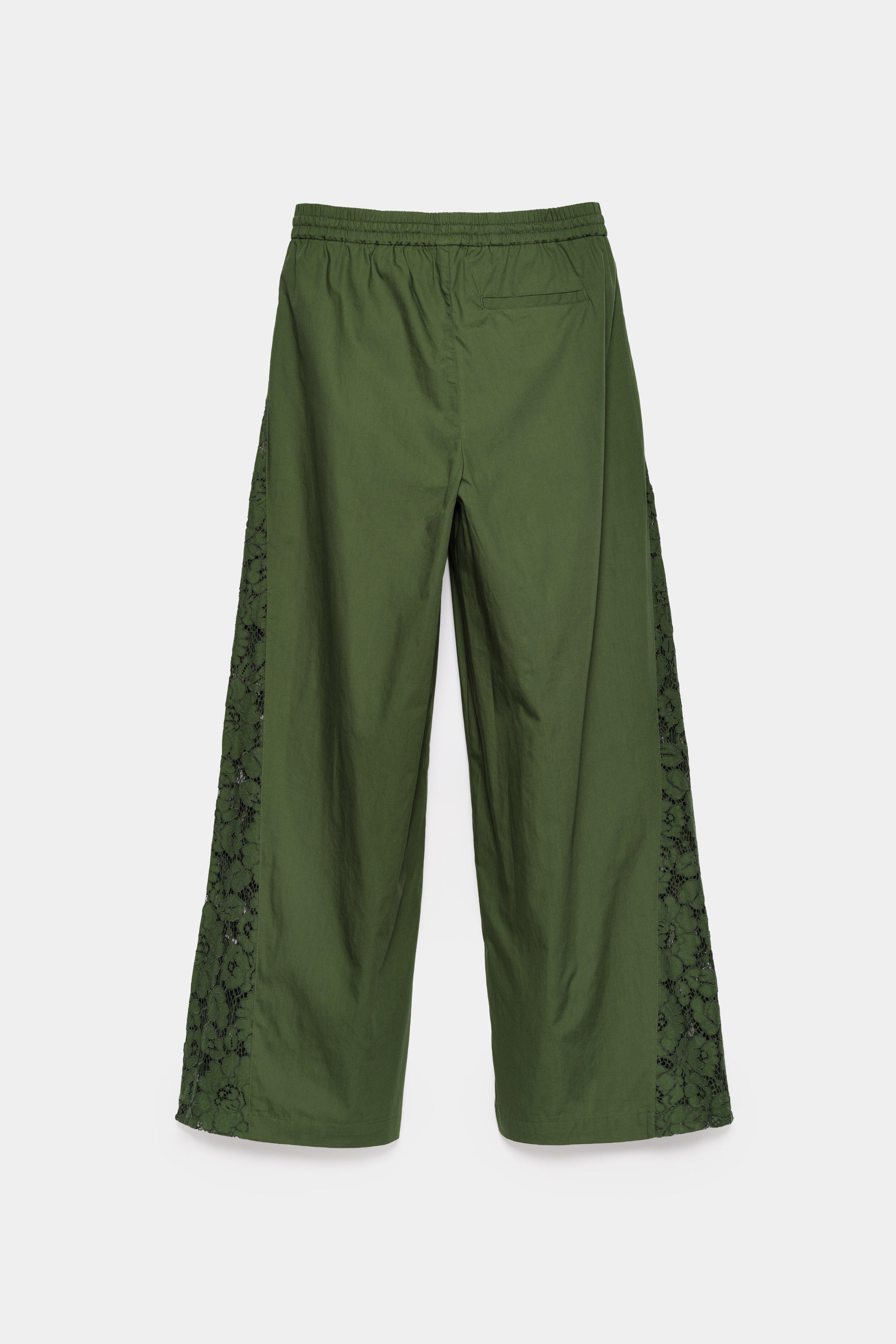 CKS - TOBYWIDE - long trouser - dark green