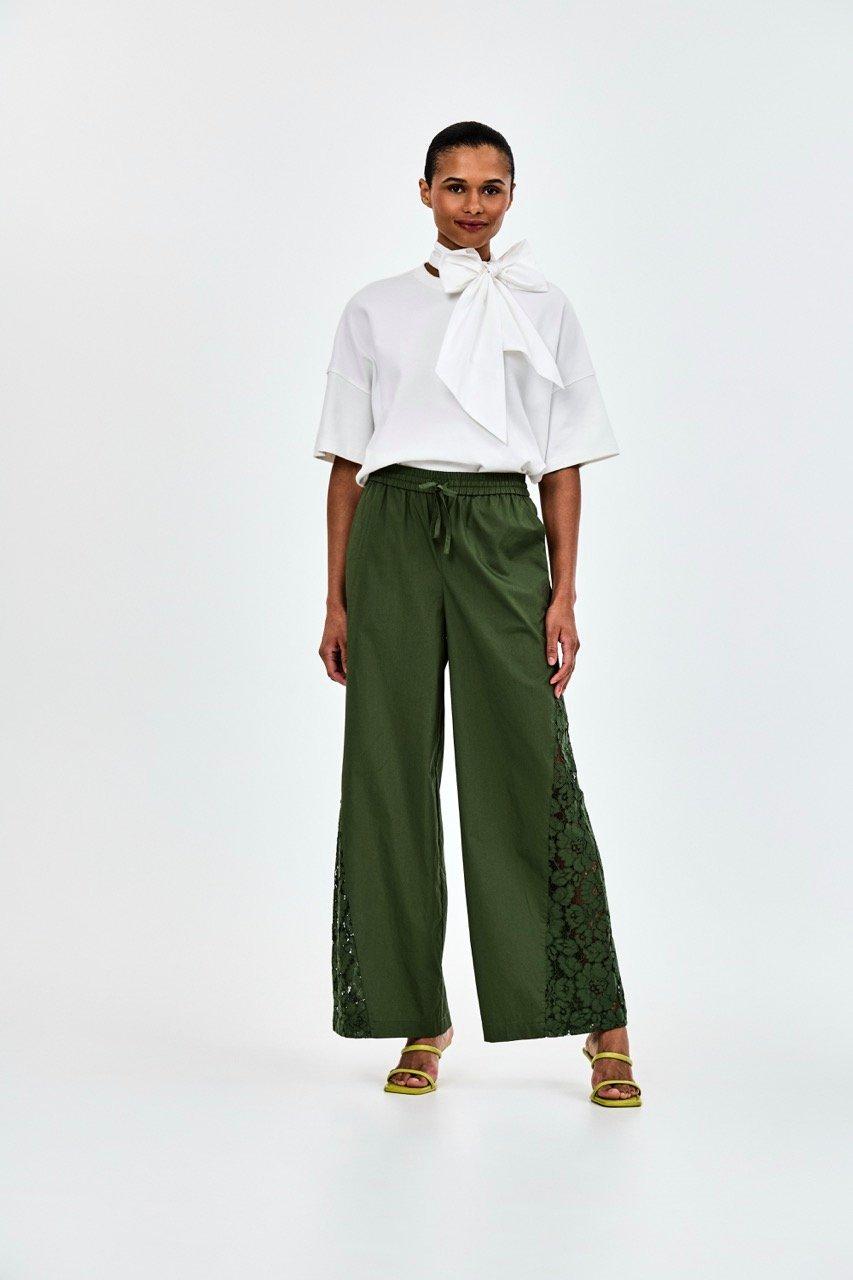 CKS - TOBYWIDE - pantalon long - khaki