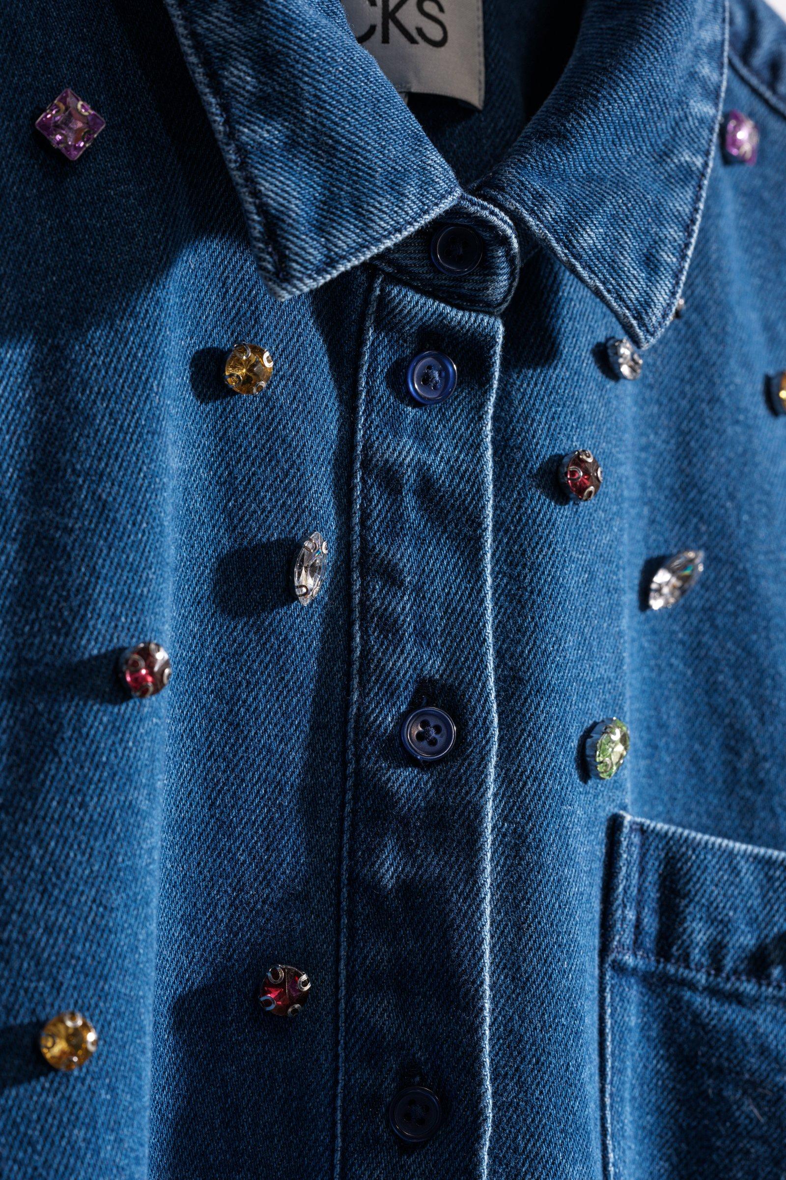 CKS - SPRINKLE - jeansjas - blauw