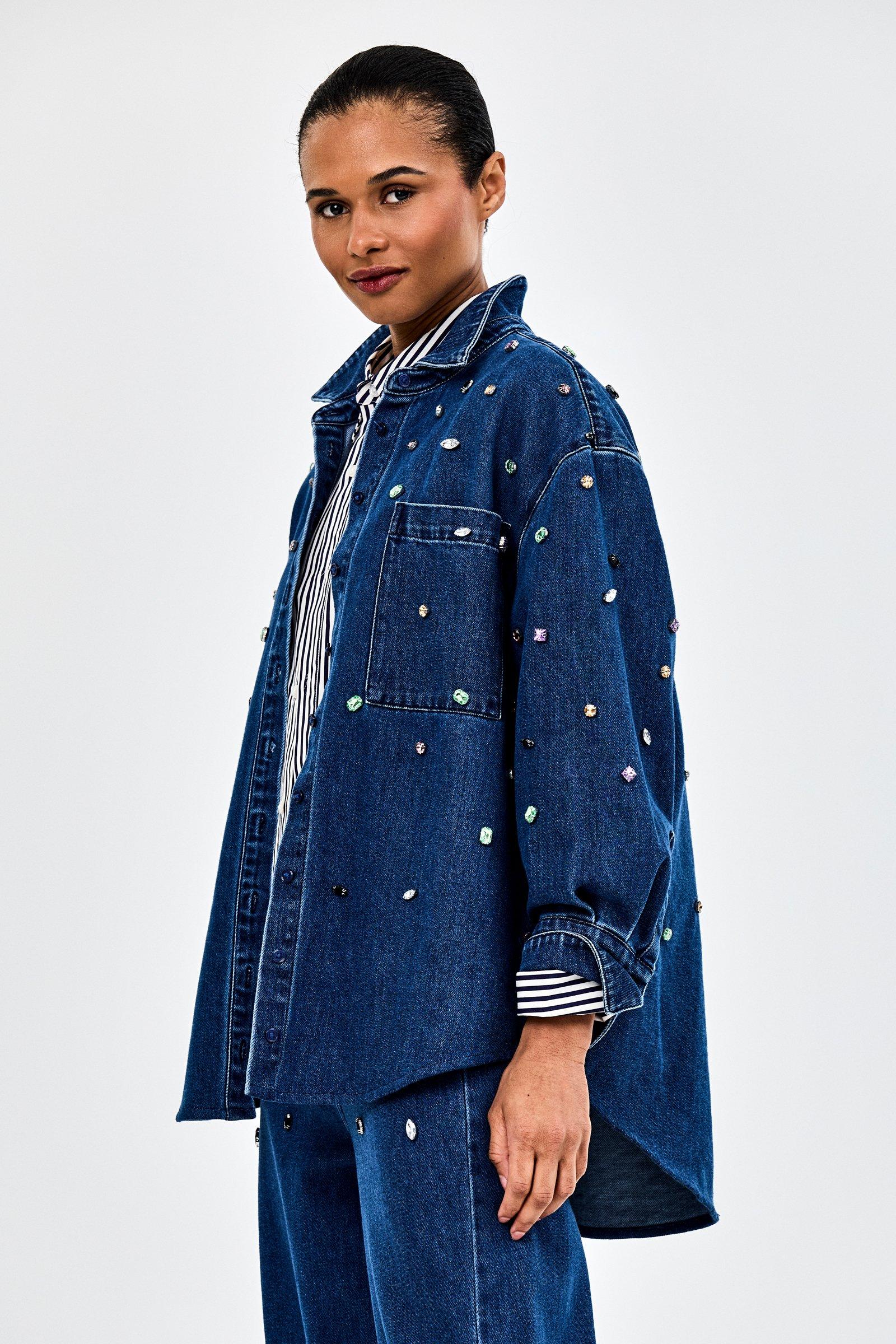 CKS - SPRINKLE - jeansjas - blauw