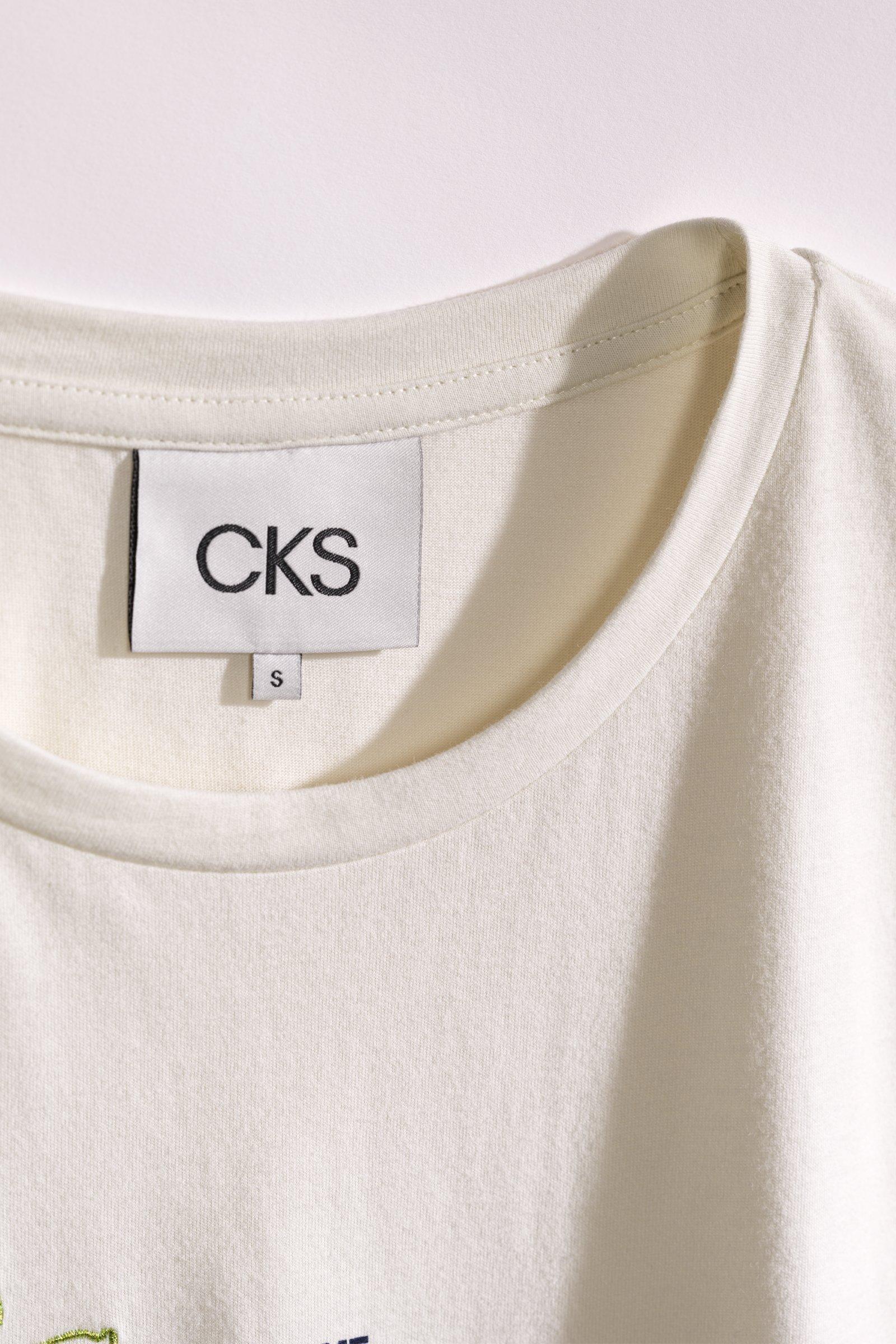 CKS - SARIA - T-Shirt Kurzarm - Beige