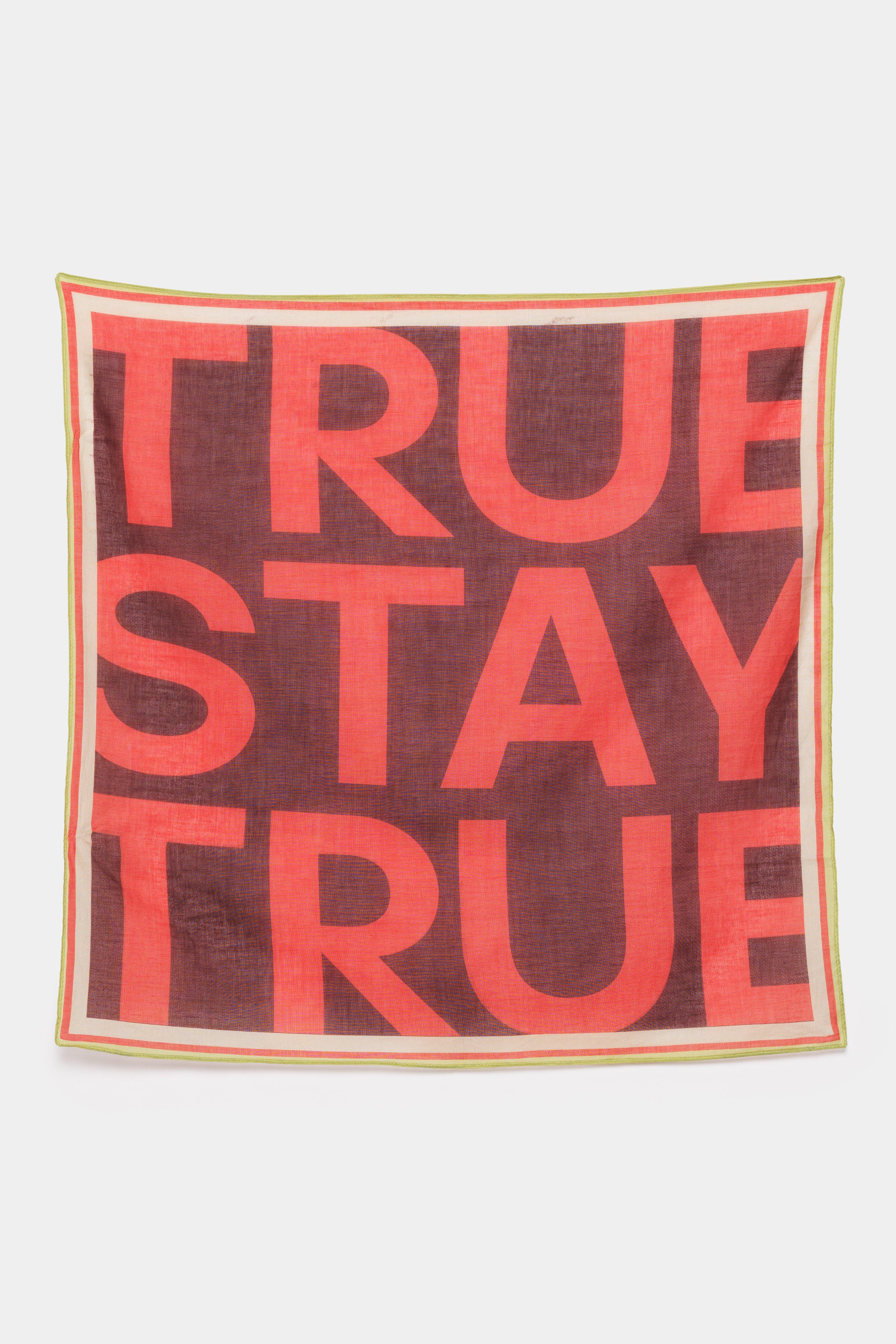 CKS - STAYTRUE - zomersjaal - intens rood