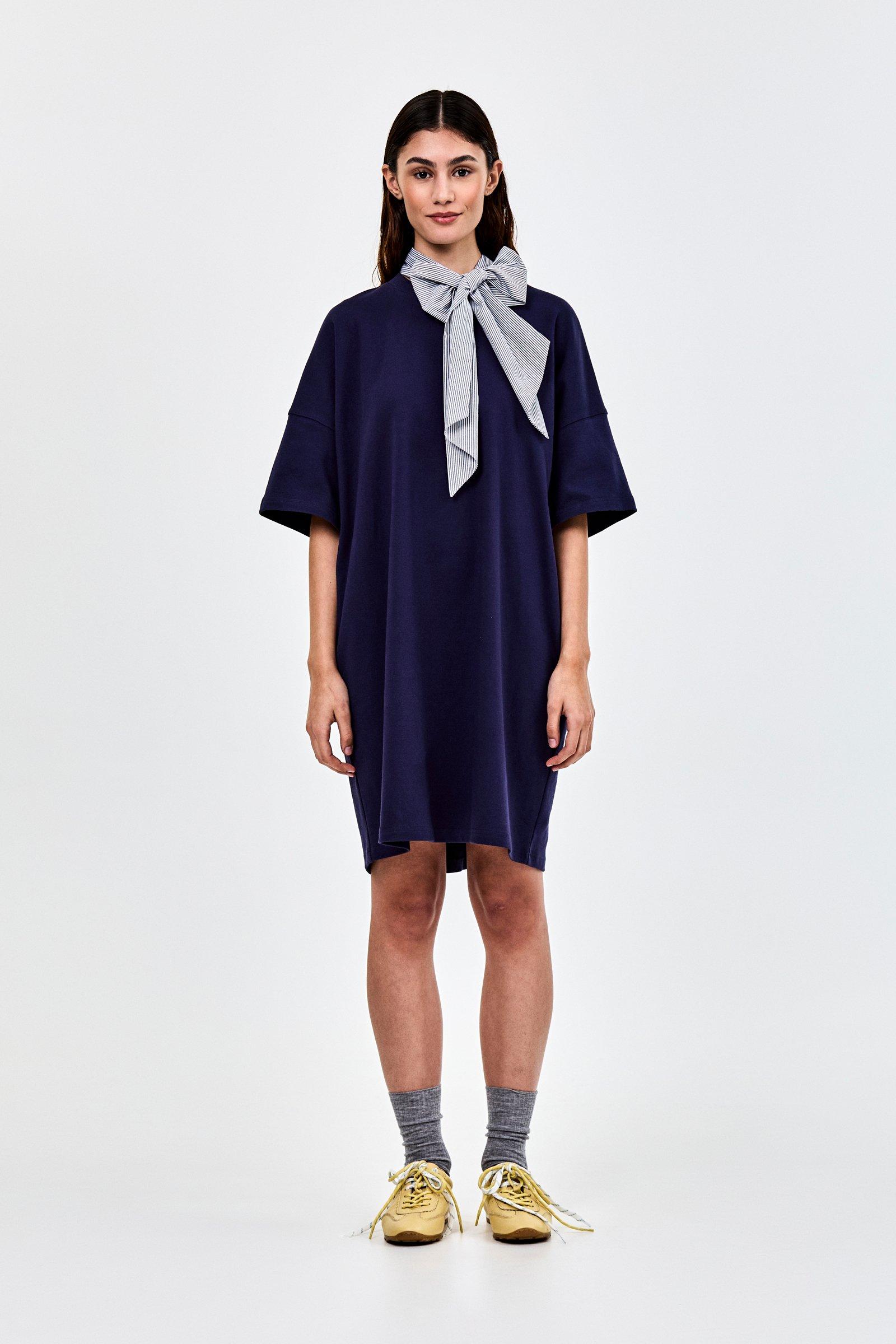 CKS - DYE - short dress - dark blue