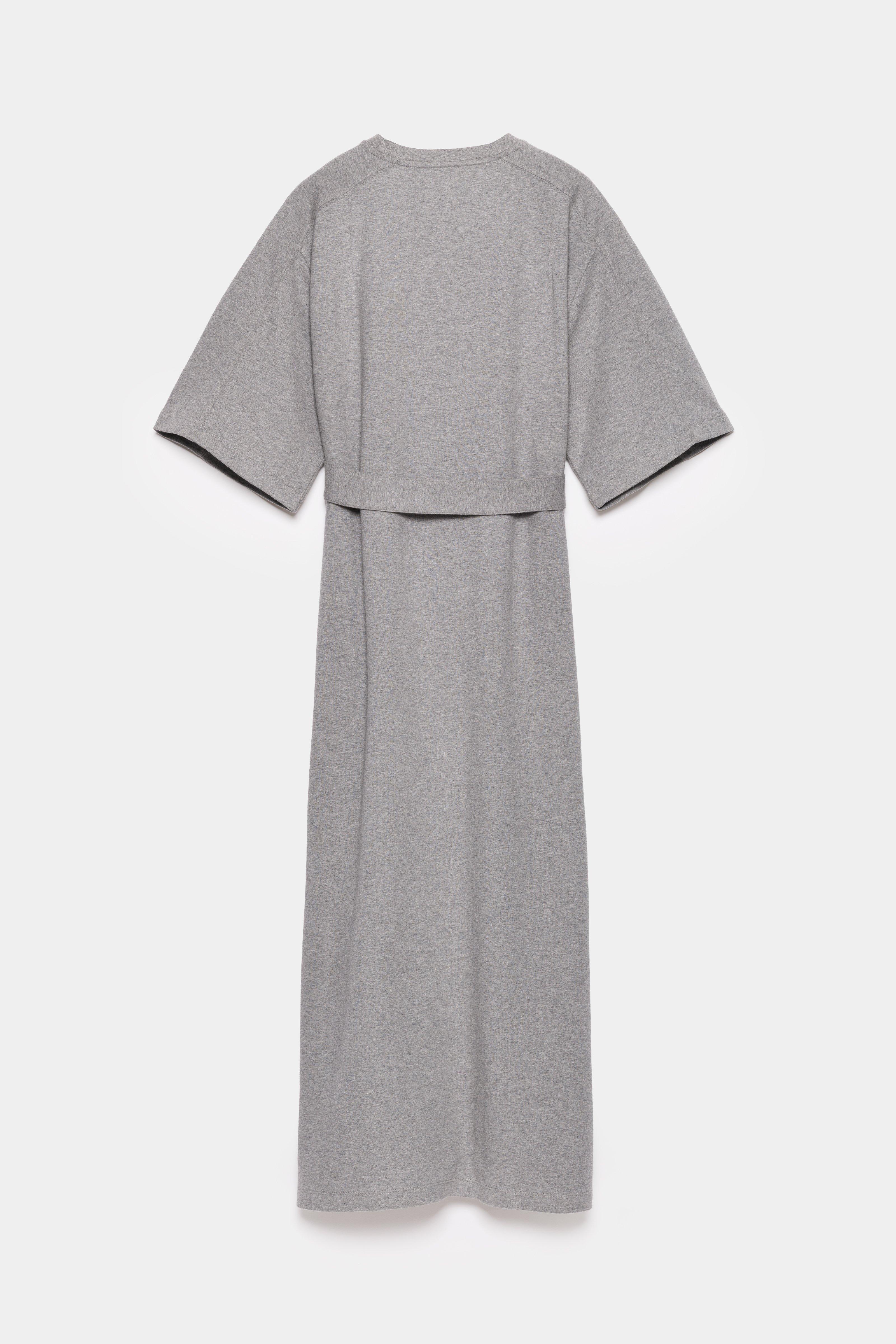 CKS - DIZZY - long dress - grey