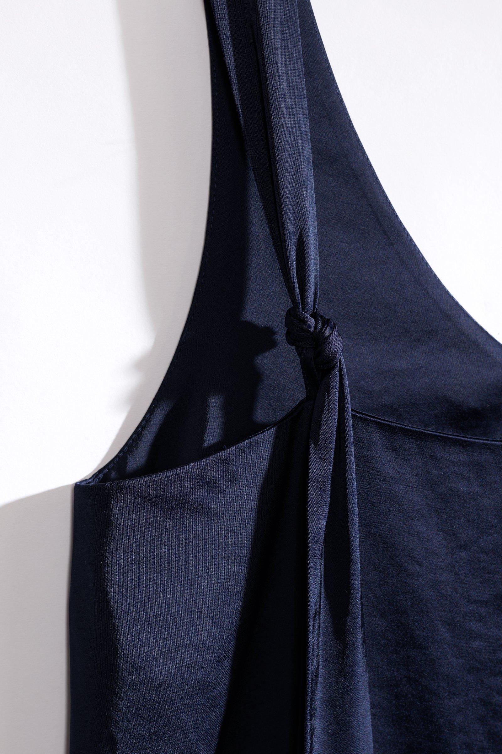 CKS - DASHING - lange jurk - donkerblauw