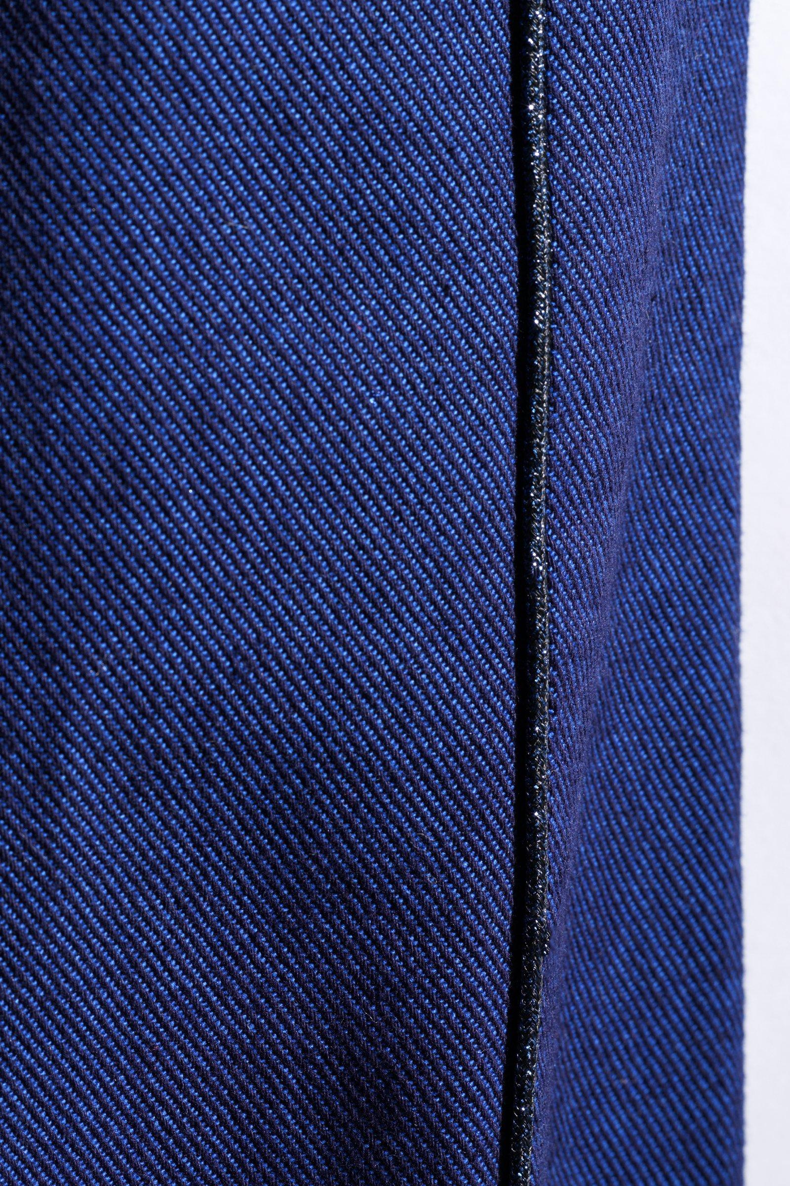 CKS - TIZZY - lange broek - intens blauw