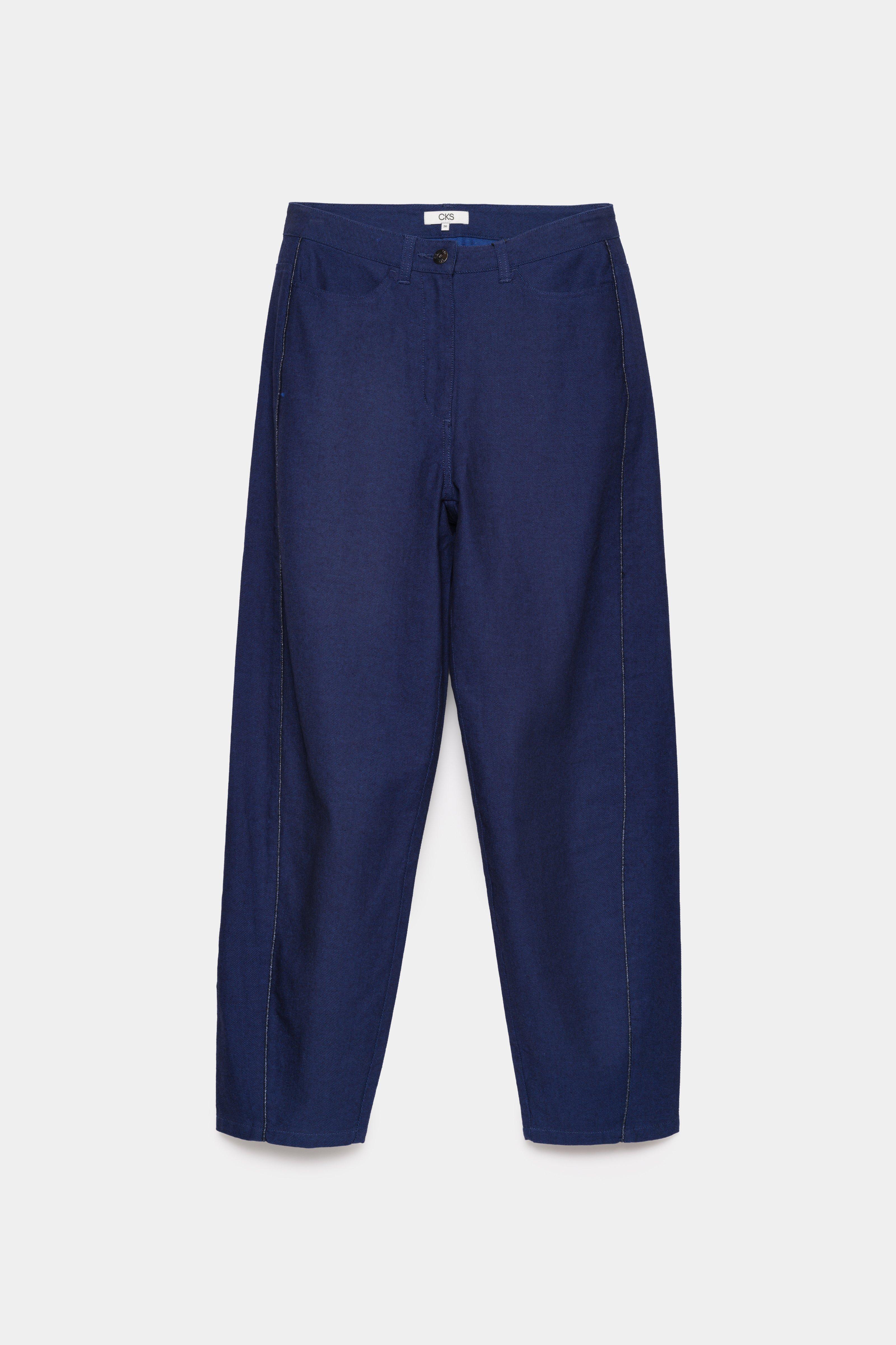 CKS - TIZZY - pantalon long - bleu vif