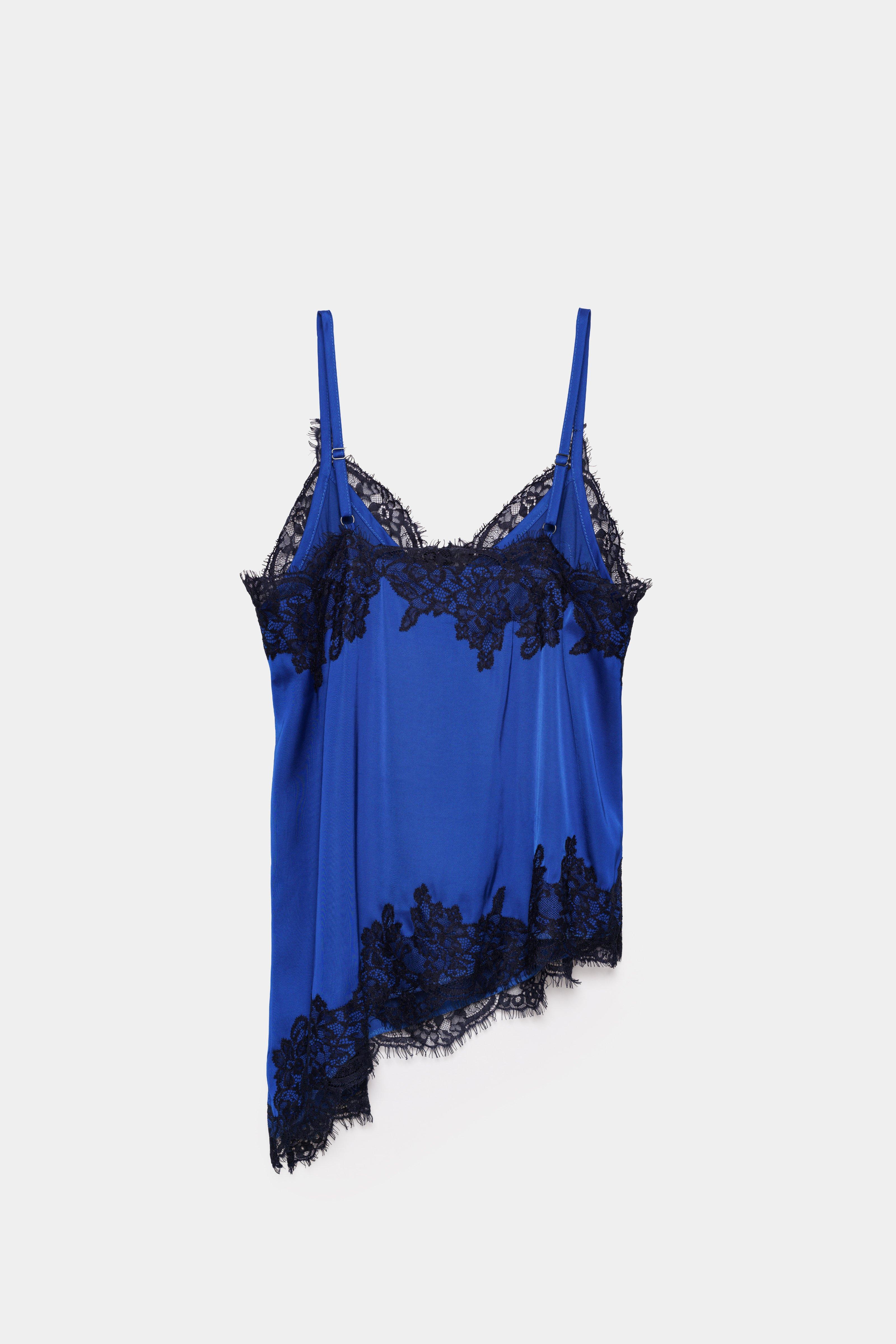 CKS - SLACY - top sans manches - bleu vif