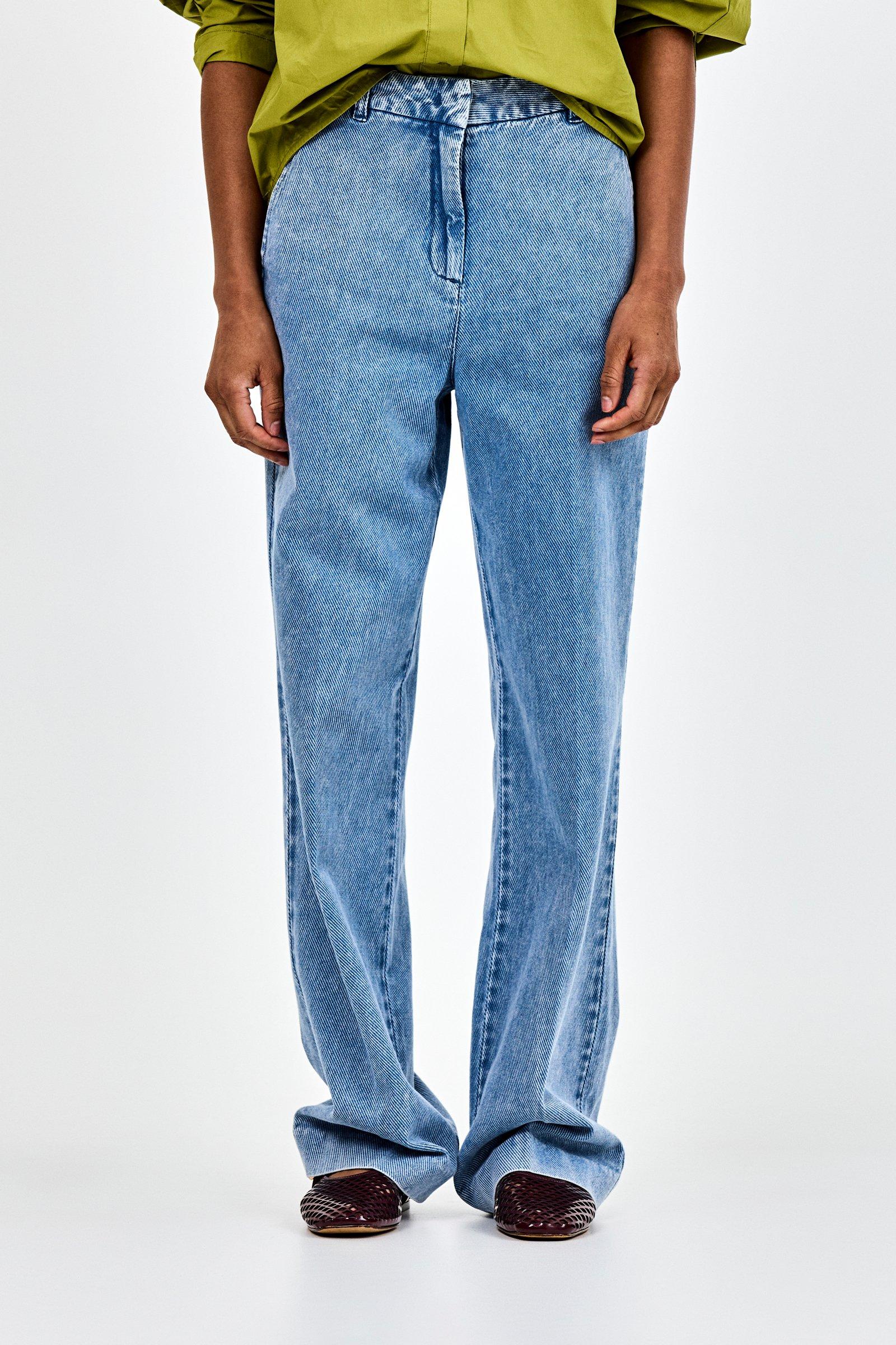 CKS - TONKSA - pantalon long - bleu clair