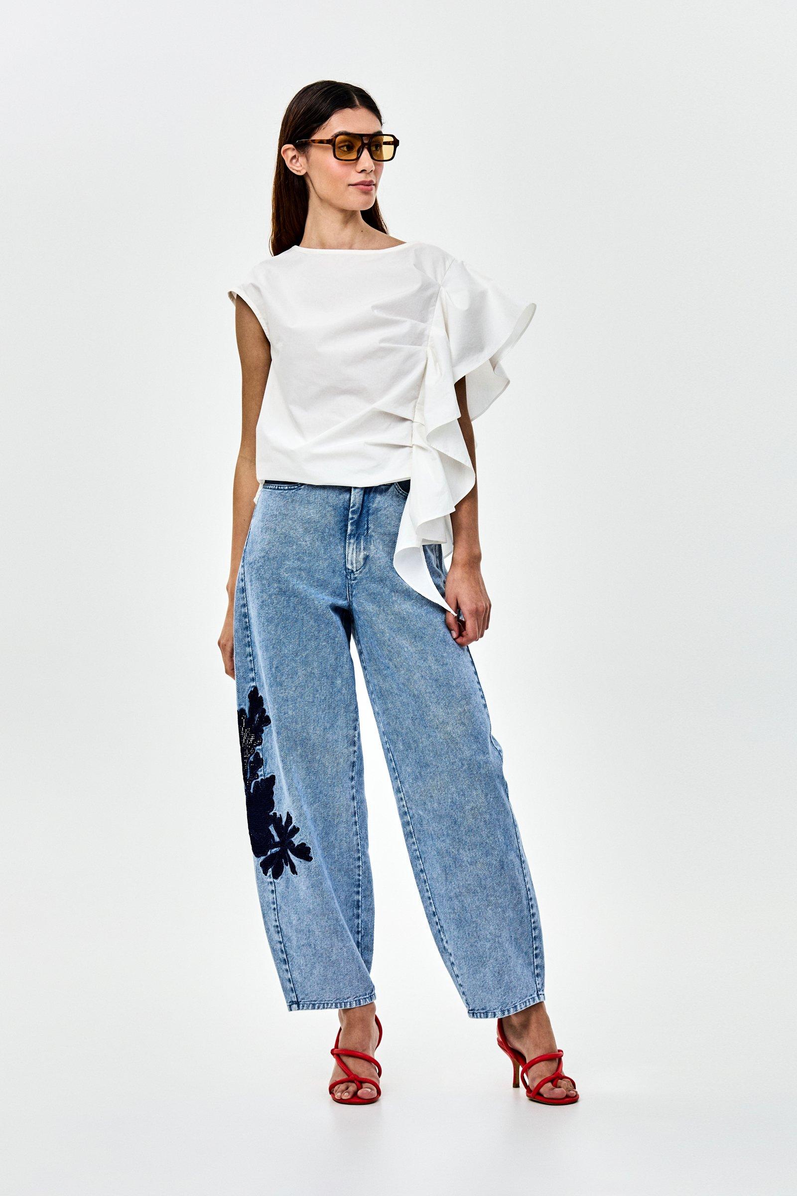 CKS - SABLE - blouse short sleeves - white