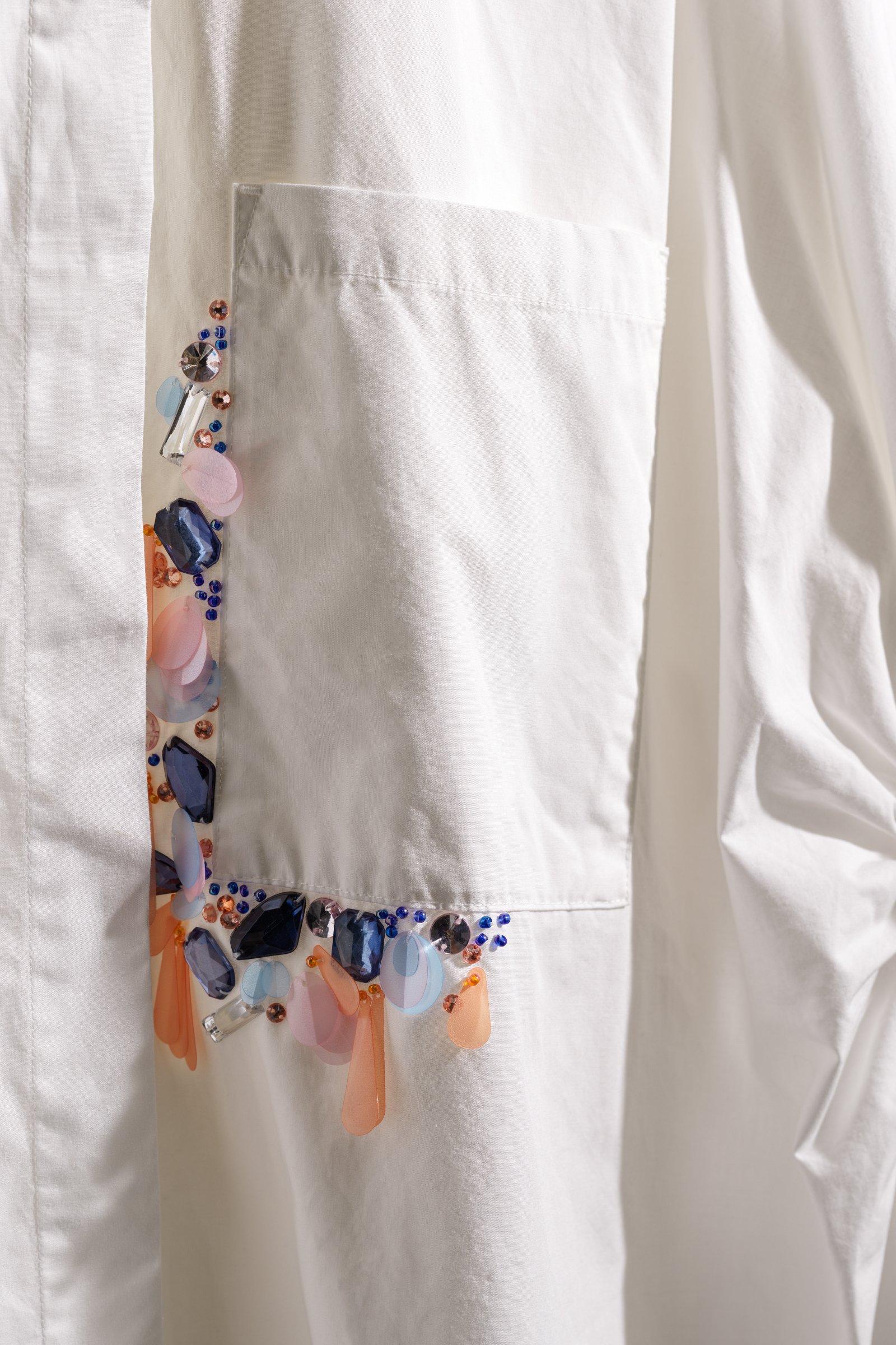 CKS - SAPE - blouse short sleeves - white