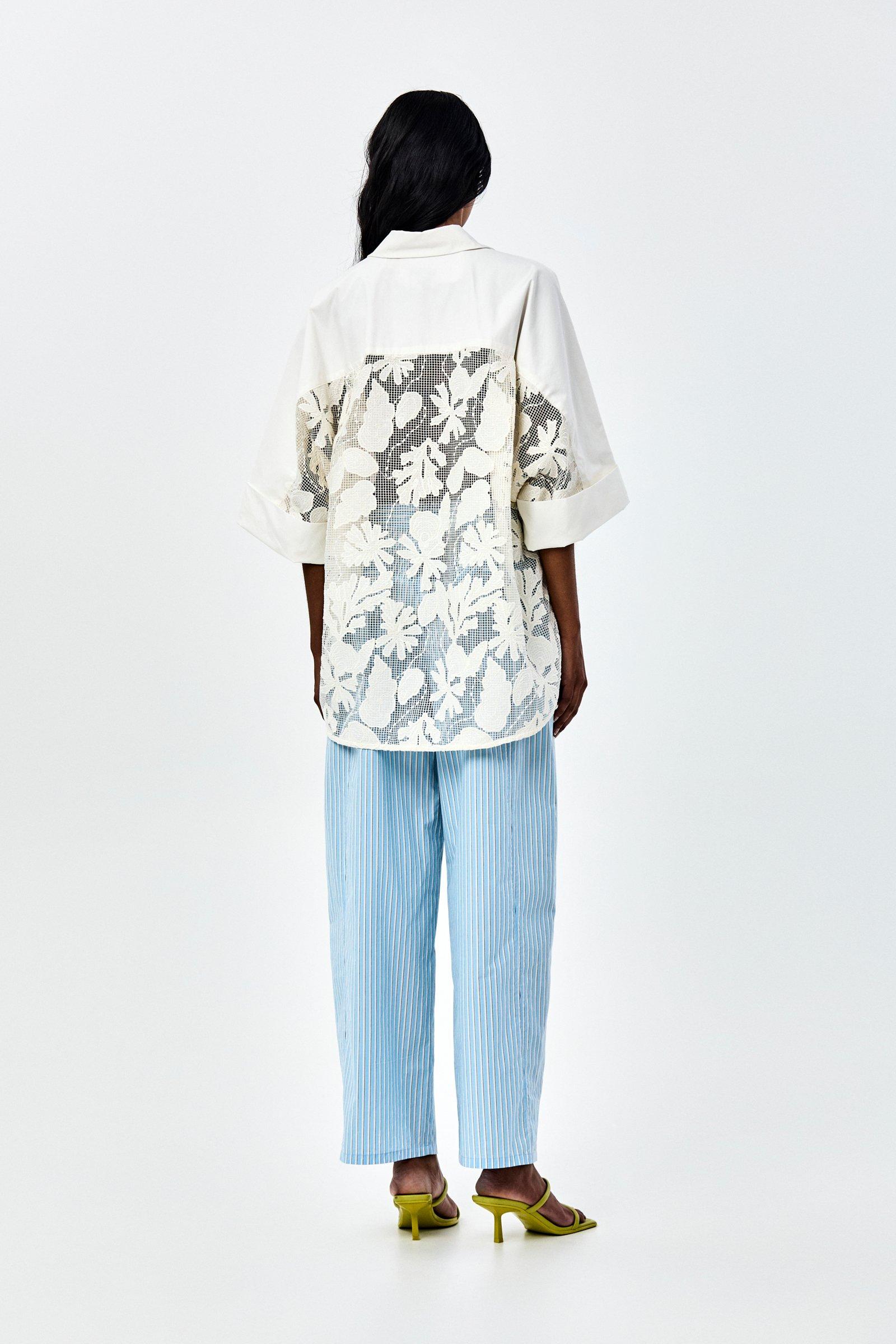 CKS - SIMPLA - blouse short sleeves - white