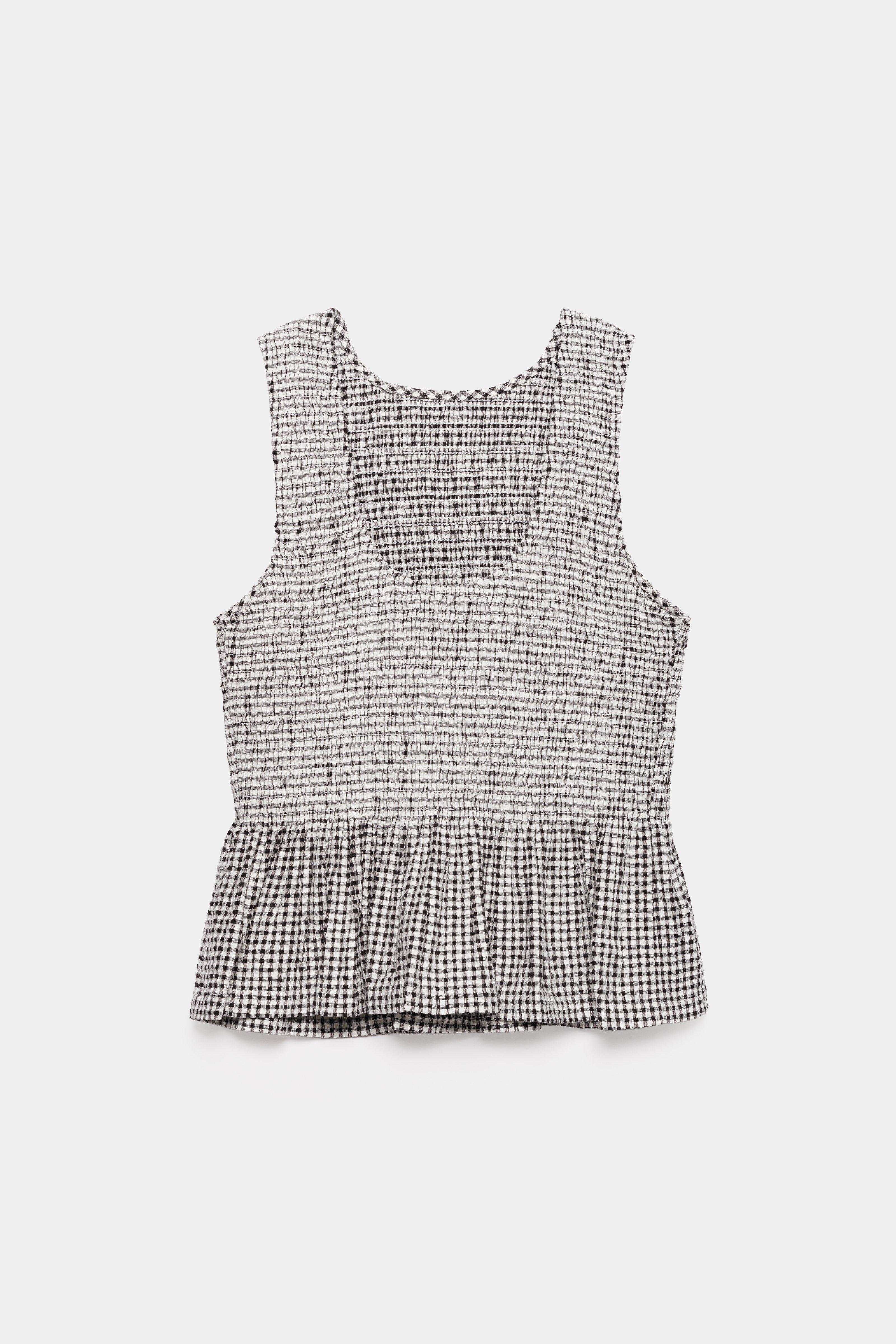 CKS - SHELL - blouse zonder mouwen - white dark