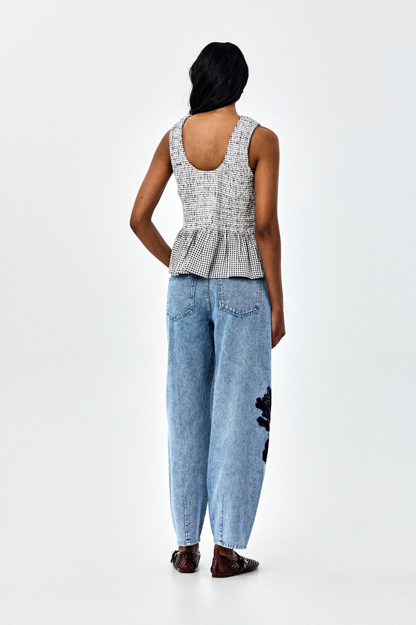 CKS - SHELL - blouse zonder mouwen - white dark