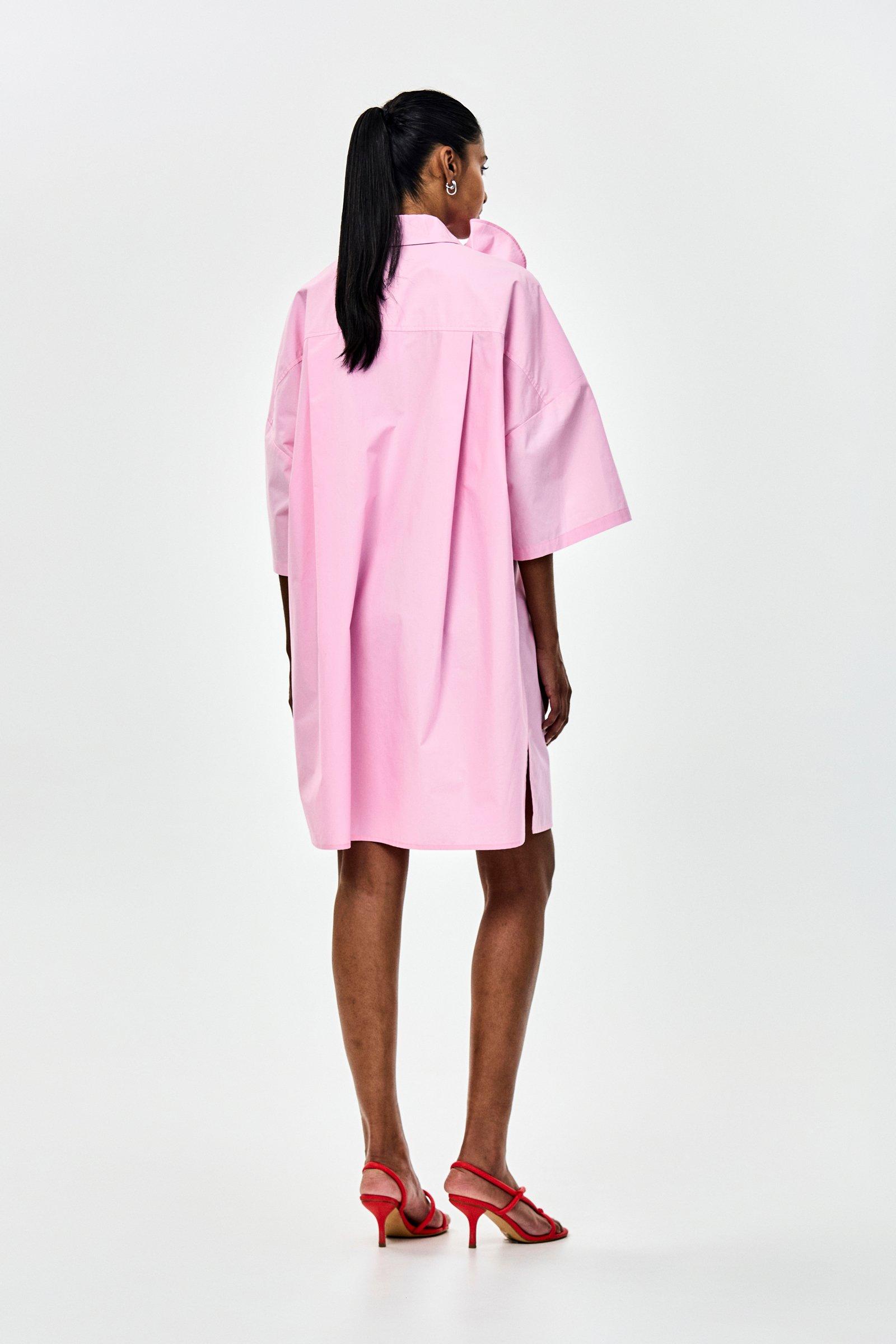 CKS - DUFFLE - robe courte - rose clair