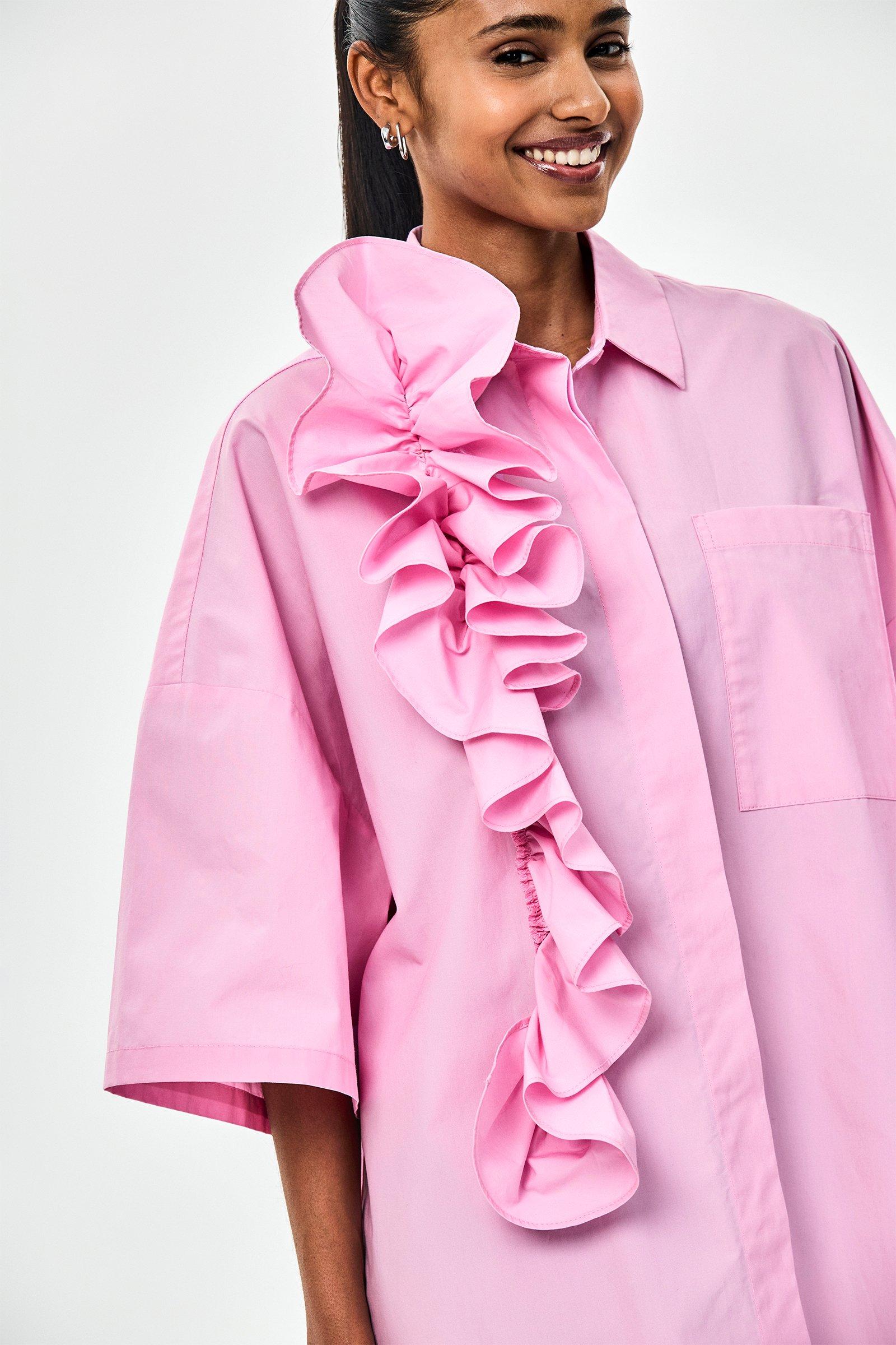 CKS - DUFFLE - robe courte - rose clair