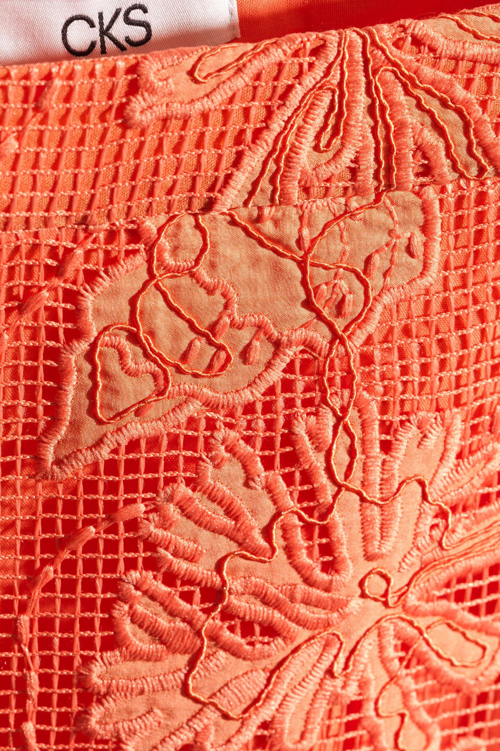 CKS - SKOWA - midirok - intens oranje