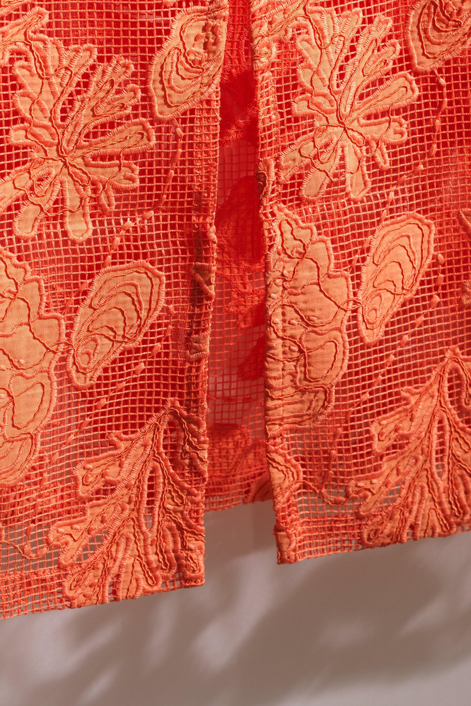 CKS - SKOWA - midijupe - orange vif