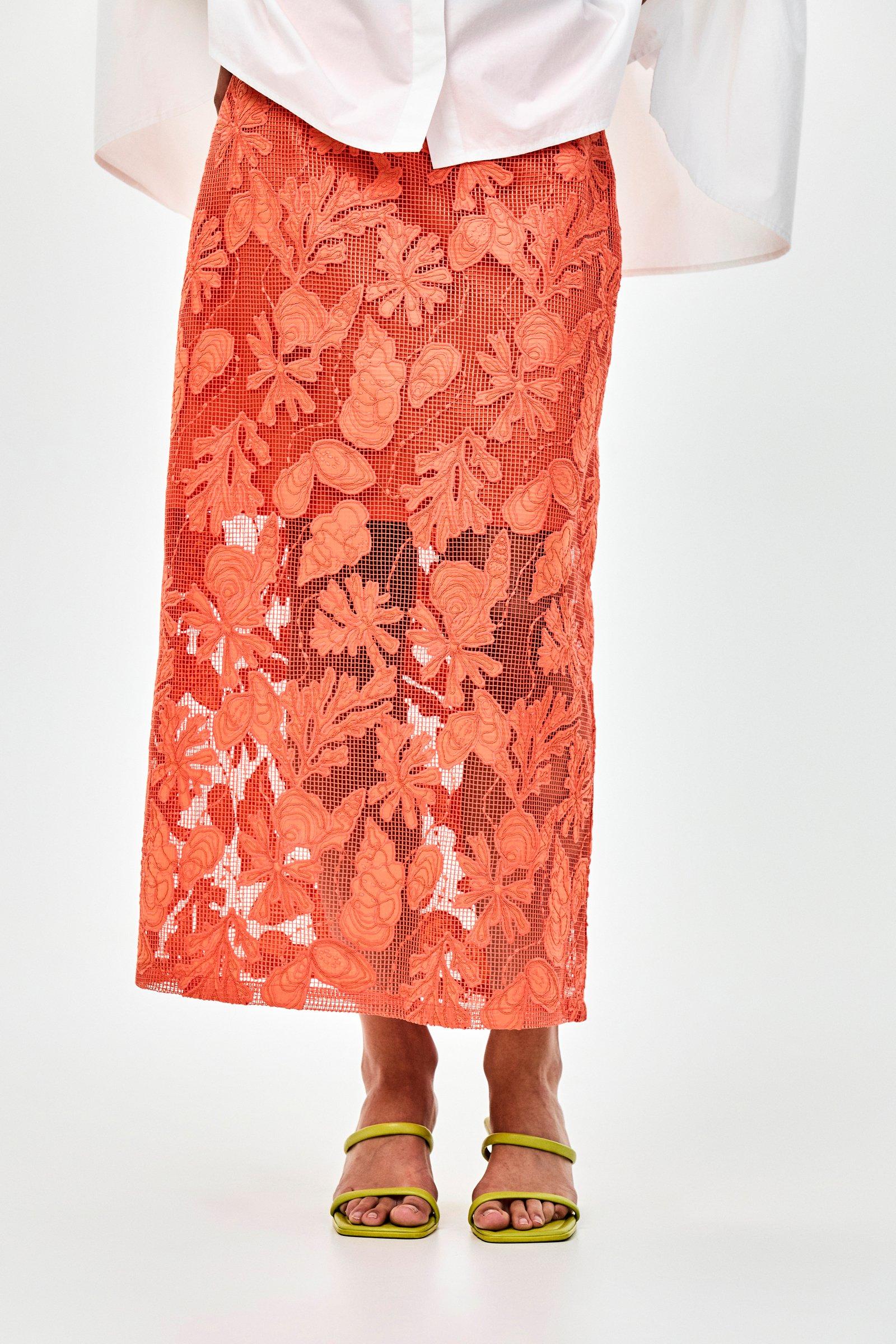 CKS - SKOWA - midirok - intens oranje