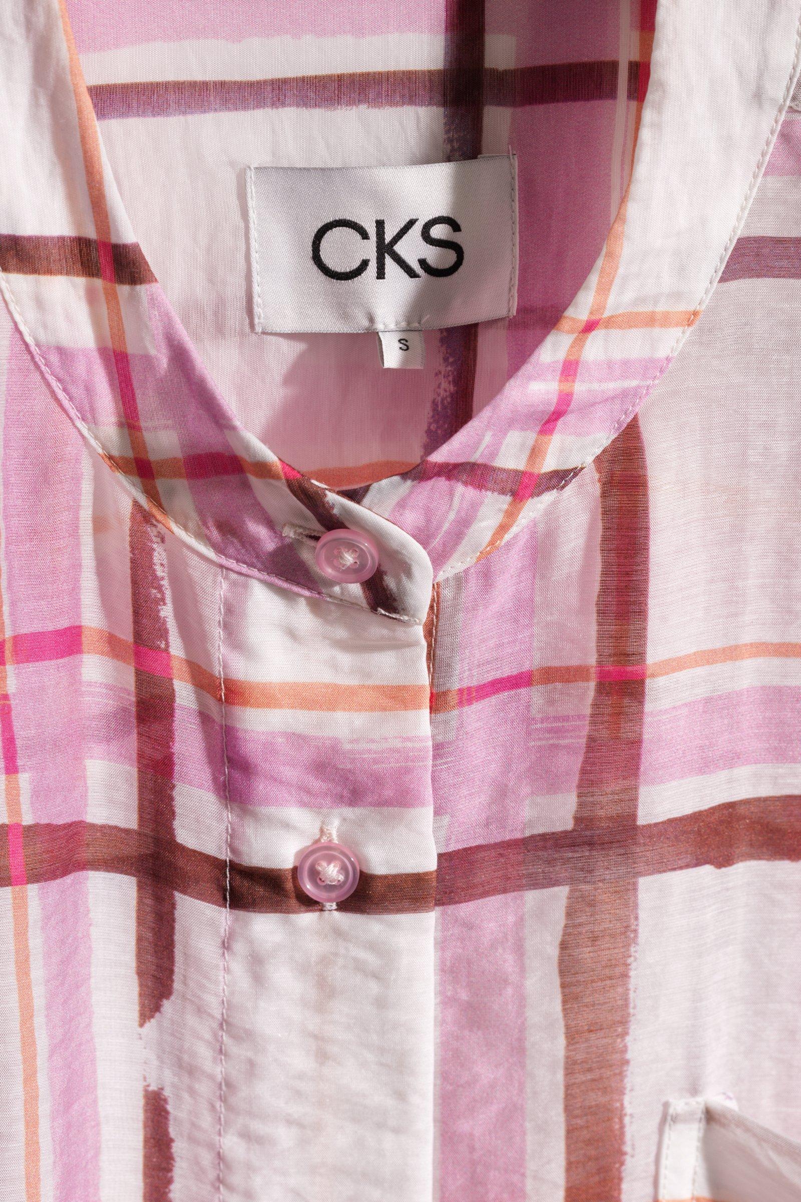 CKS - SIMPLUS - chemisier &agrave; manches courtes - rose clair