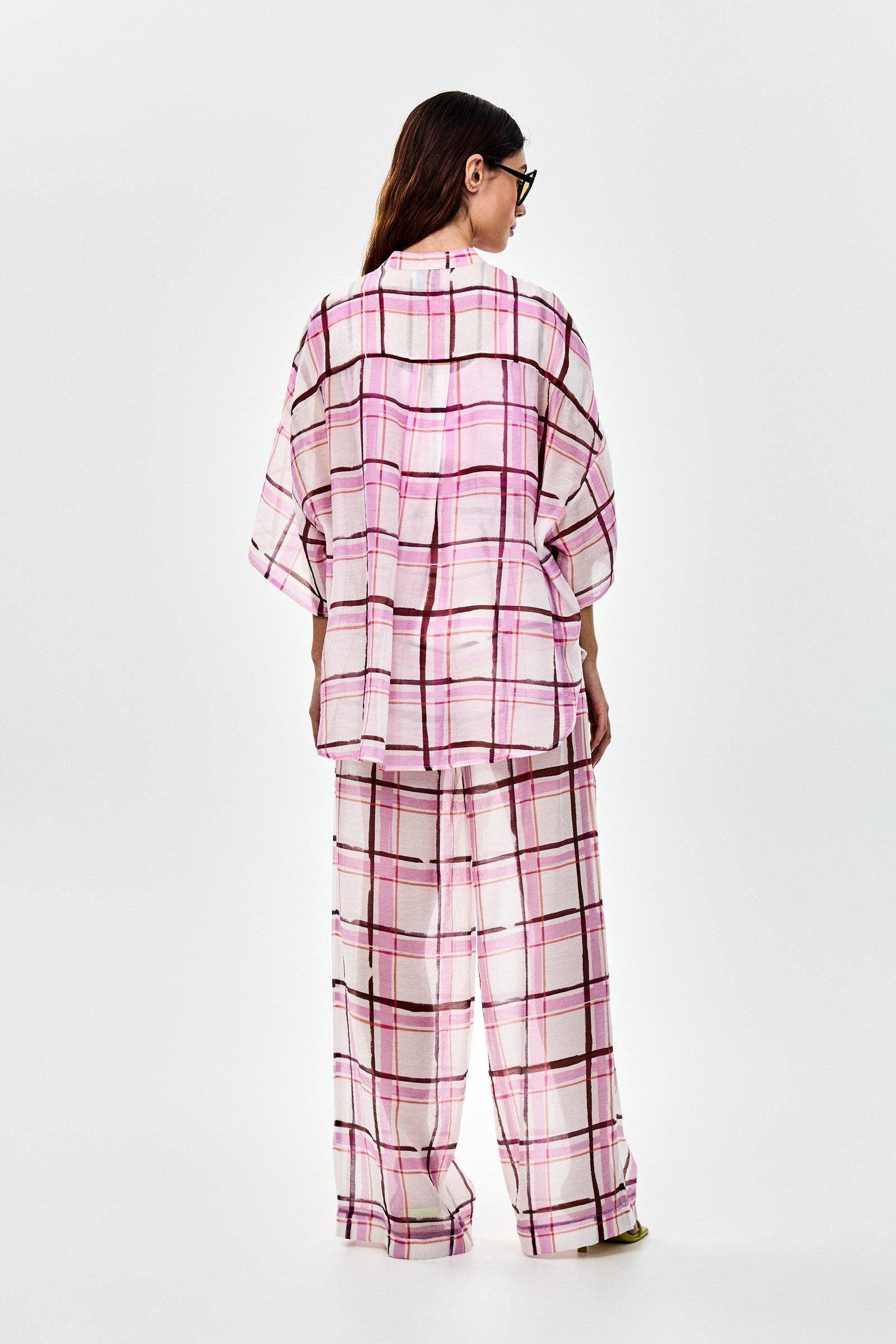 CKS - SIMPLUS - chemisier &agrave; manches courtes - rose clair