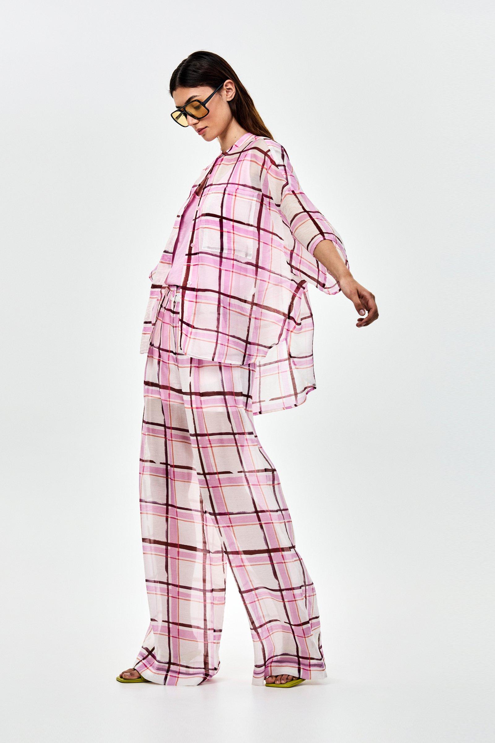 CKS - SIMPLUS - blouse short sleeves - light pink