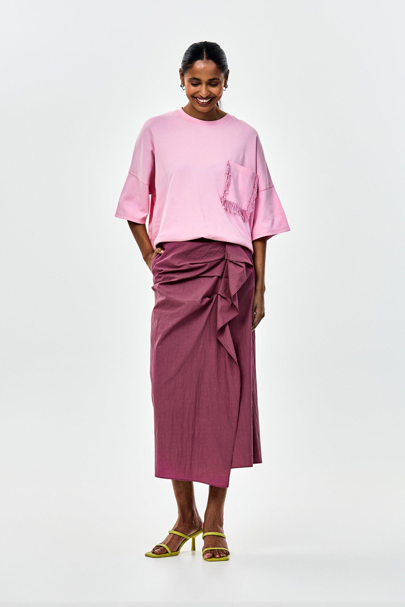 CKS - TIES - t-shirt short sleeves - light pink