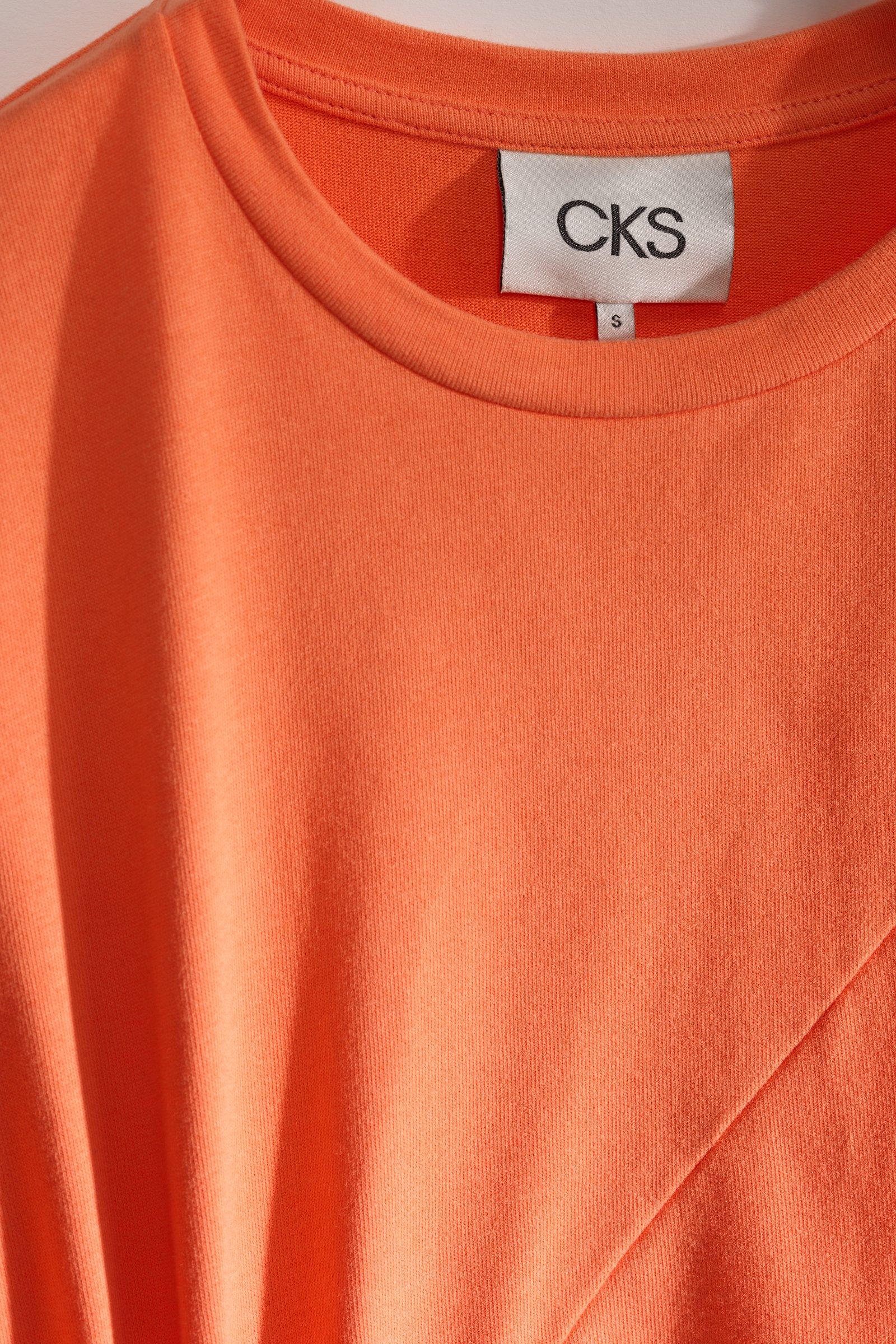 CKS - DEWEL - Langes Kleid - Hellorange