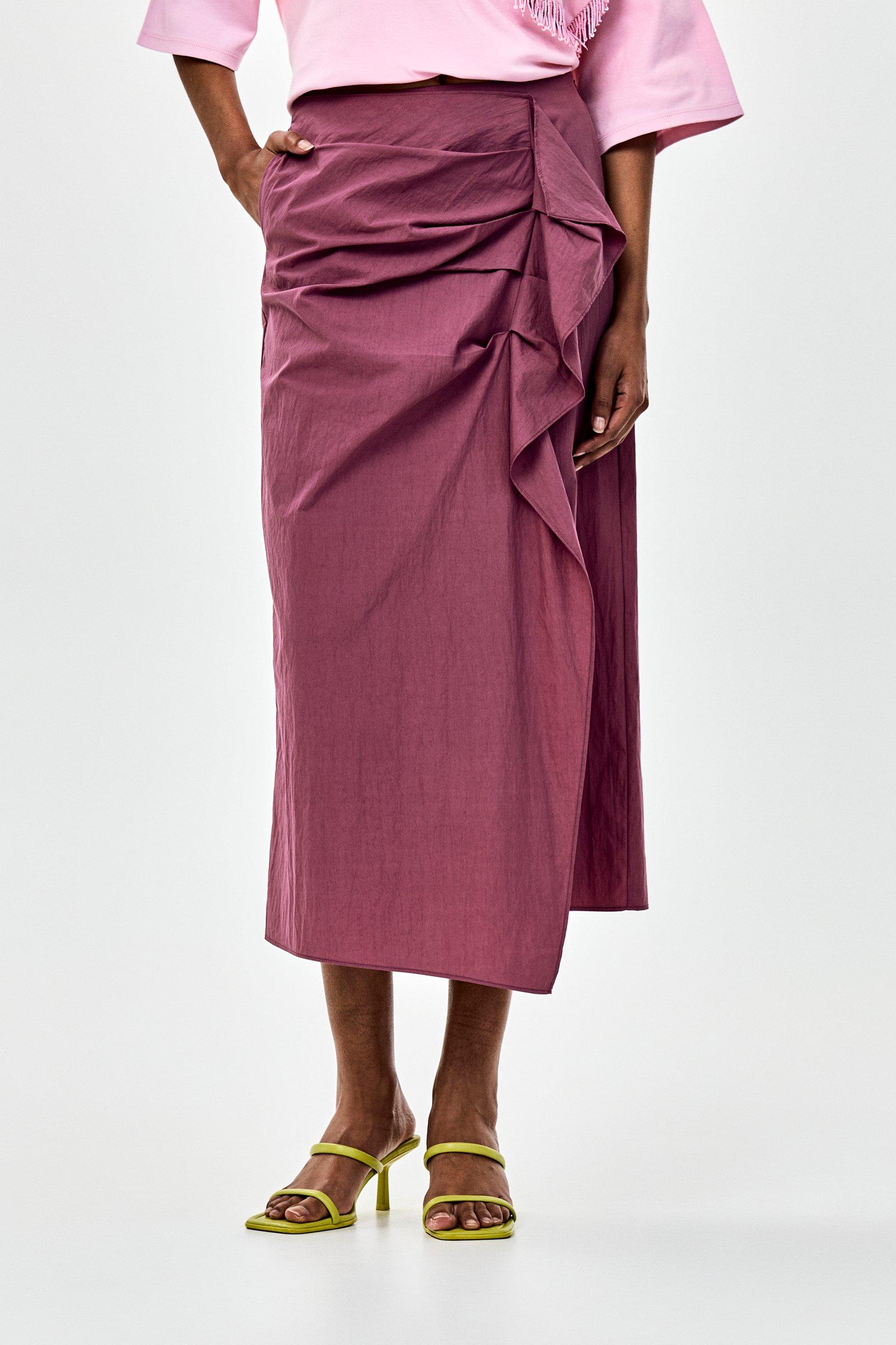 CKS - SKUFFLE - midijupe - violet