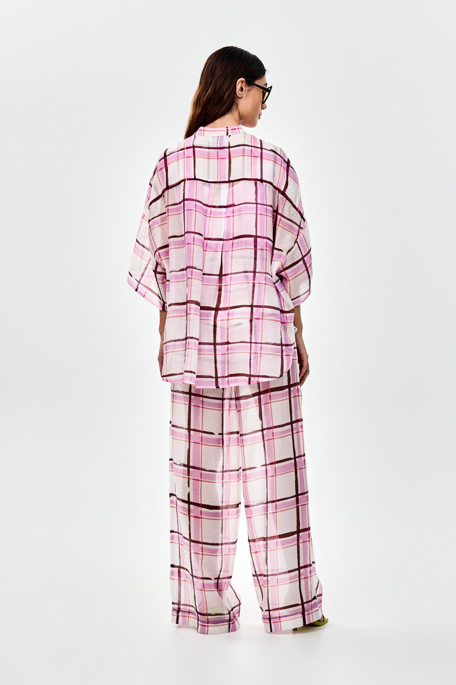 CKS - THEOWIDE - long trouser - light pink