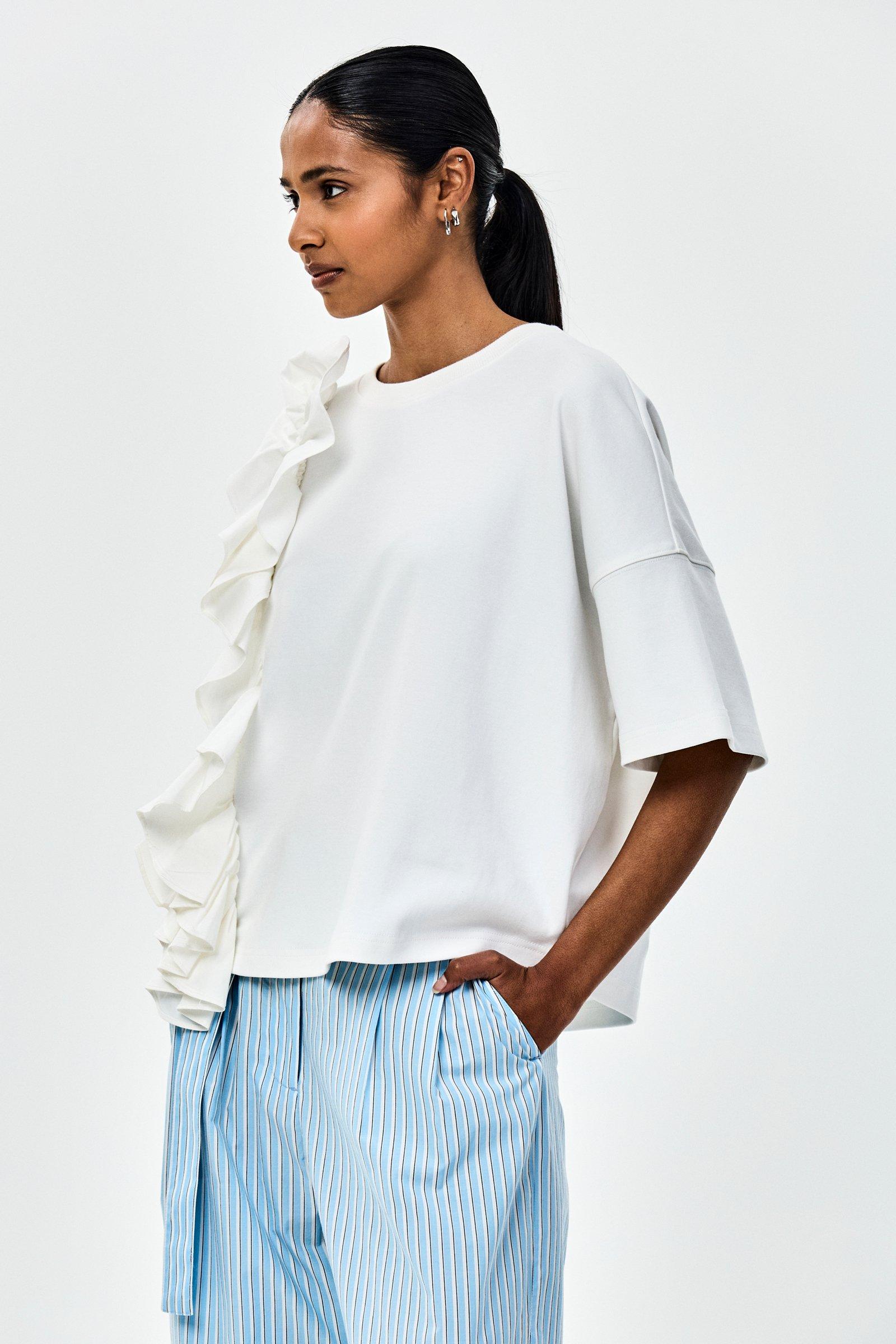 CKS - TUFFLE - t-shirt short sleeves - white