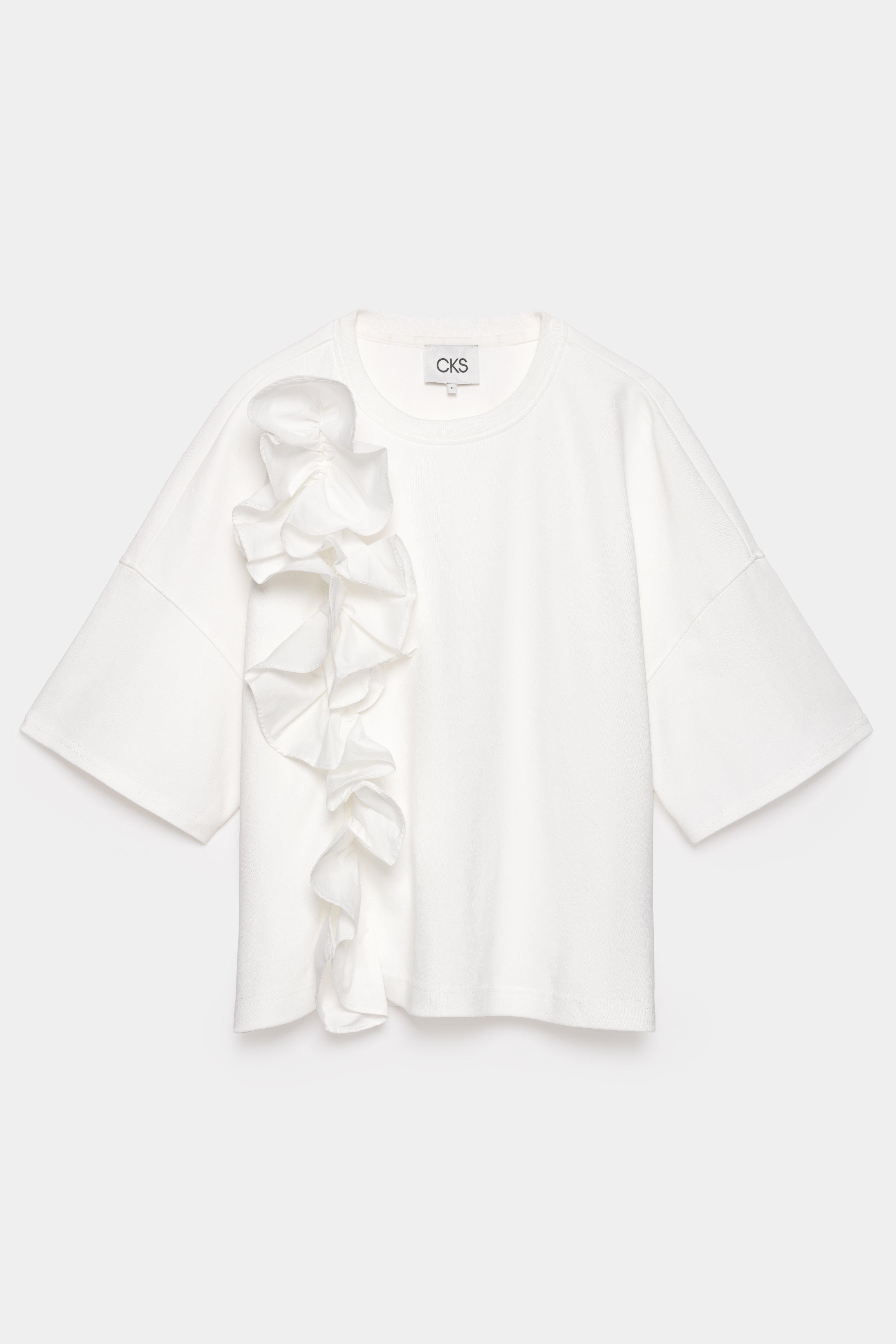 CKS - TUFFLE - t-shirt korte mouwen - wit