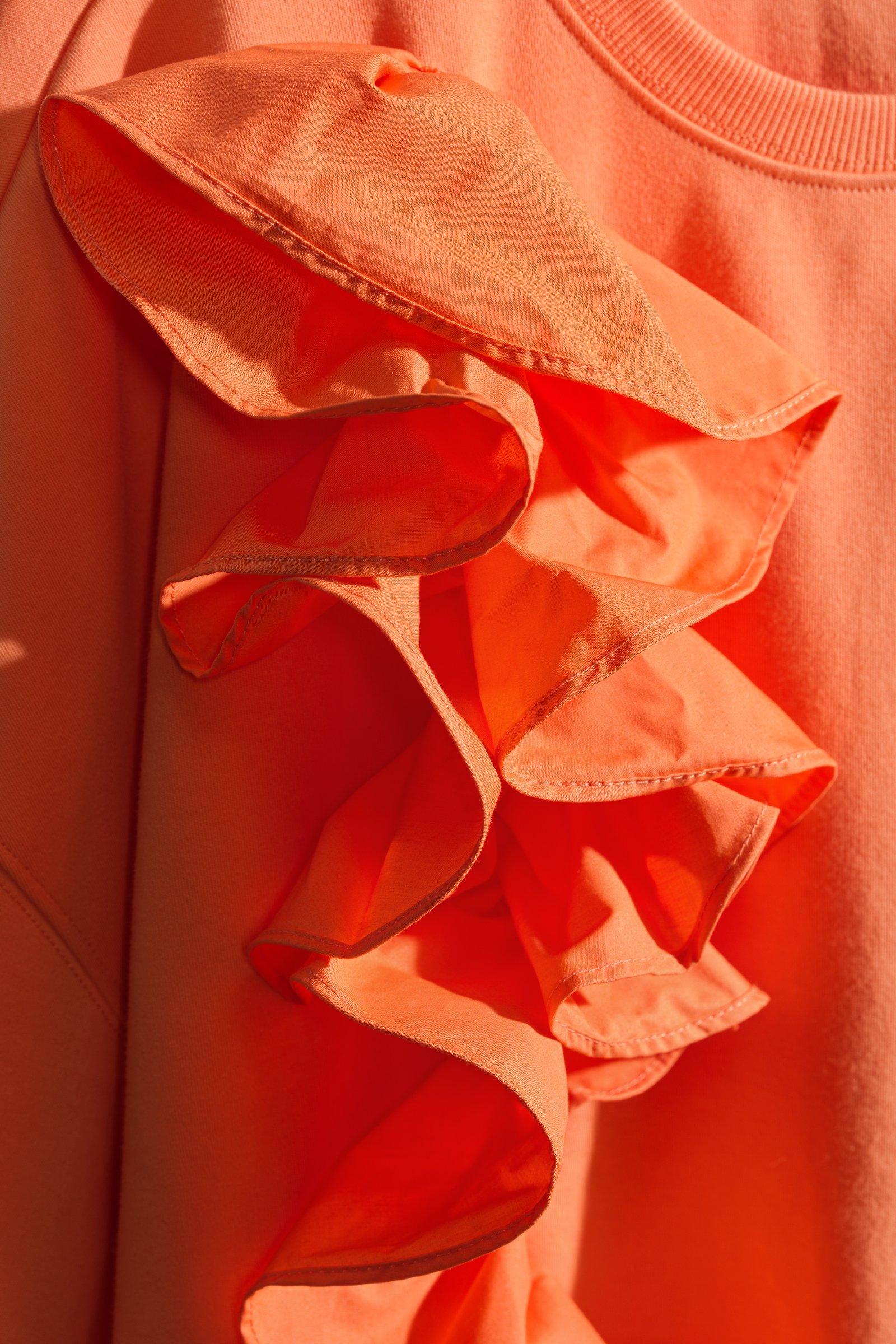 CKS - TUFFLE - t-shirt korte mouwen - intens oranje