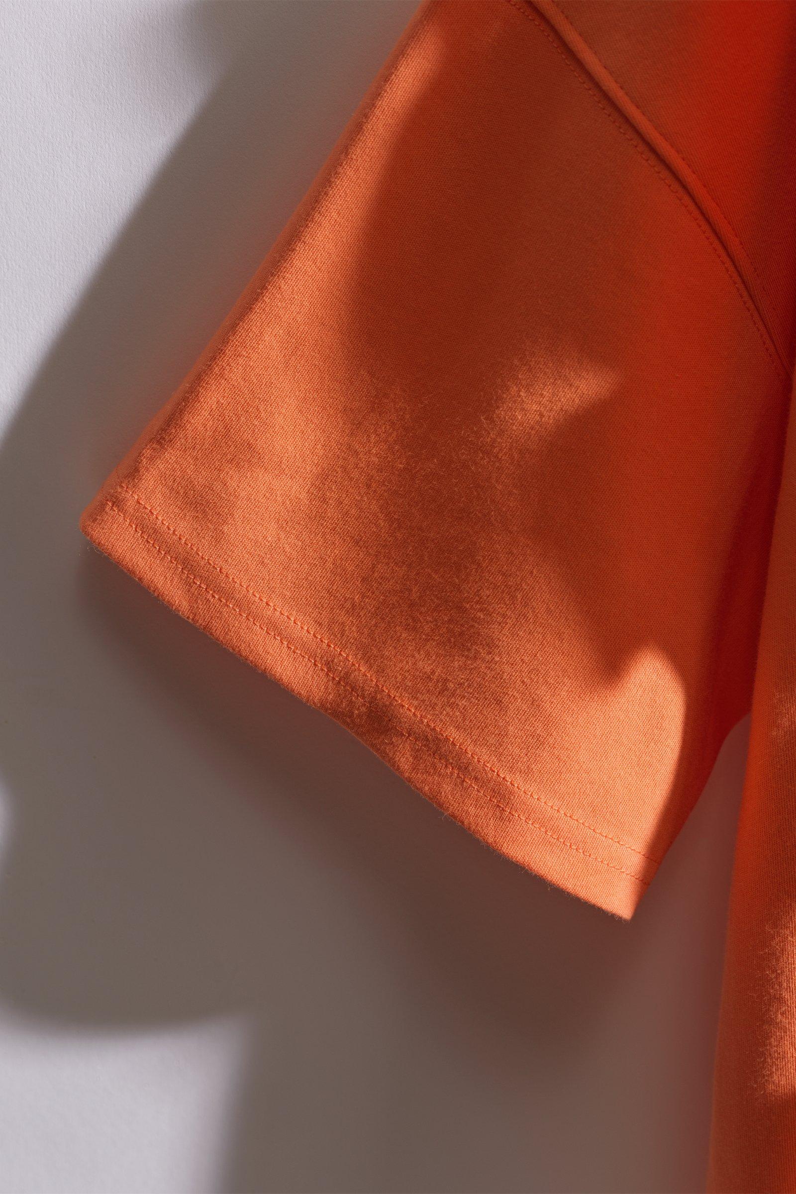 CKS - TUFFLE - t-shirt &agrave; manches courtes - orange vif