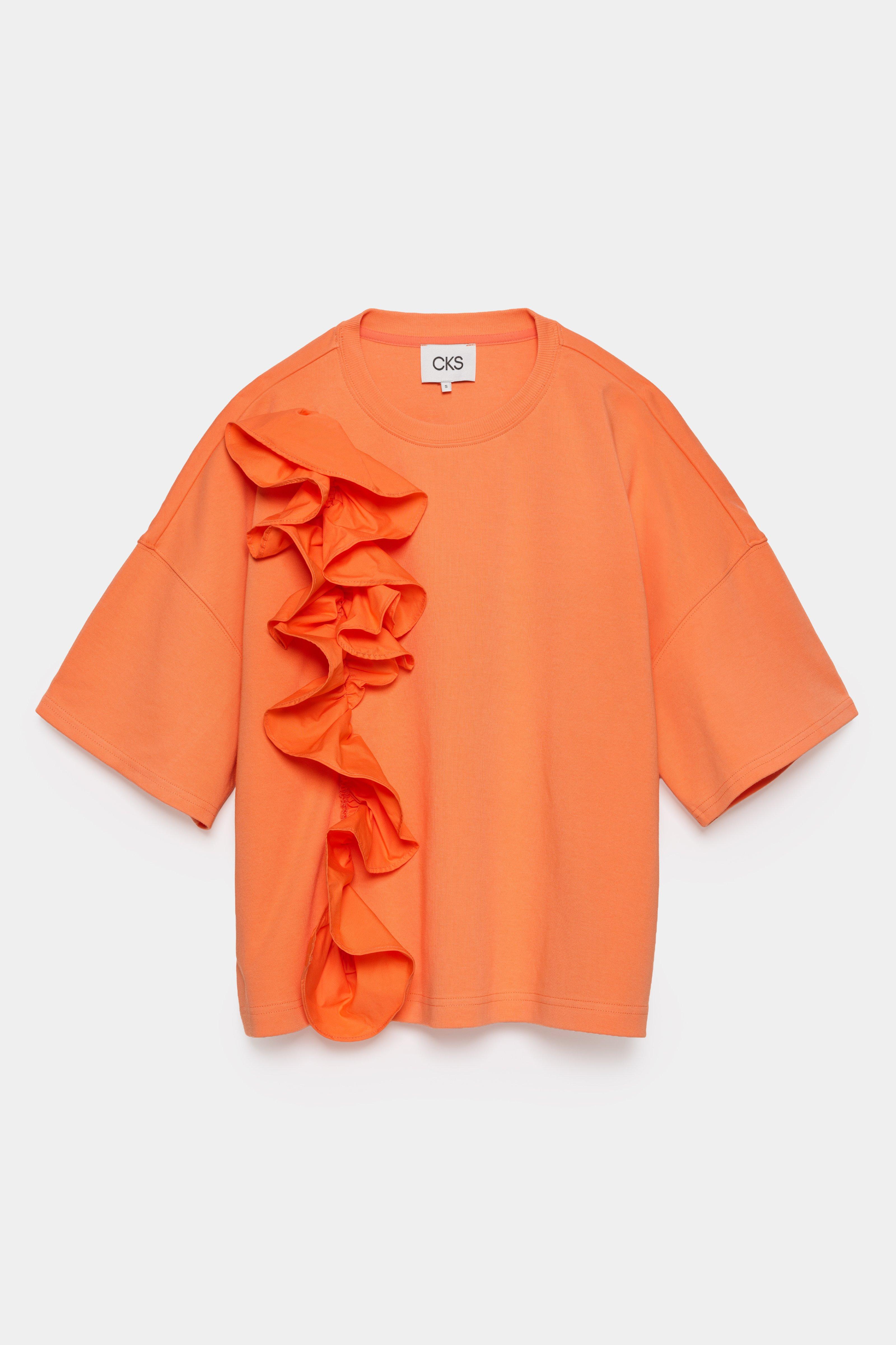 CKS - TUFFLE - t-shirt short sleeves - bright orange